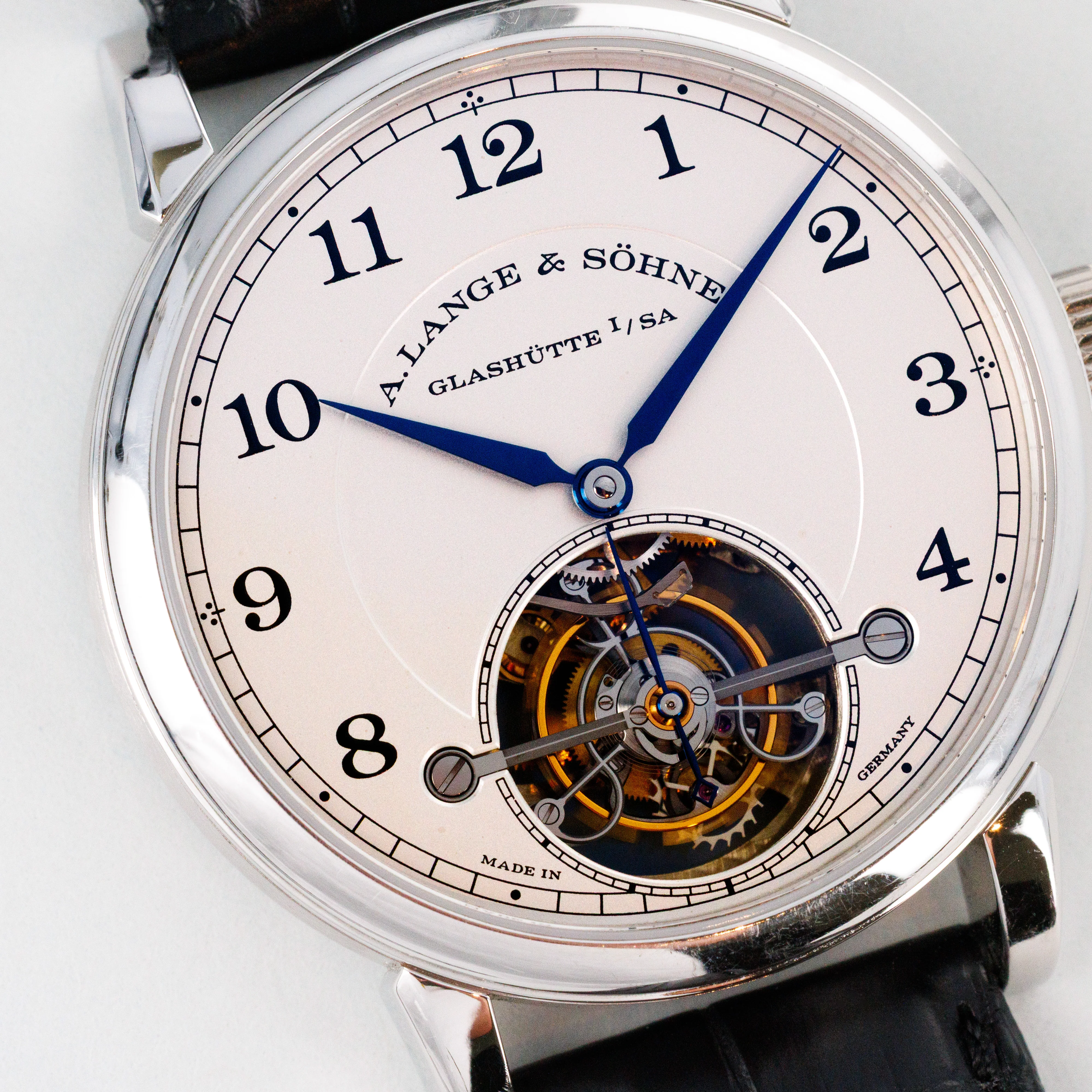 A. Lange & Sohne Platinum 1815 Tourbillon Watch Ref. 730.025 - Image 6