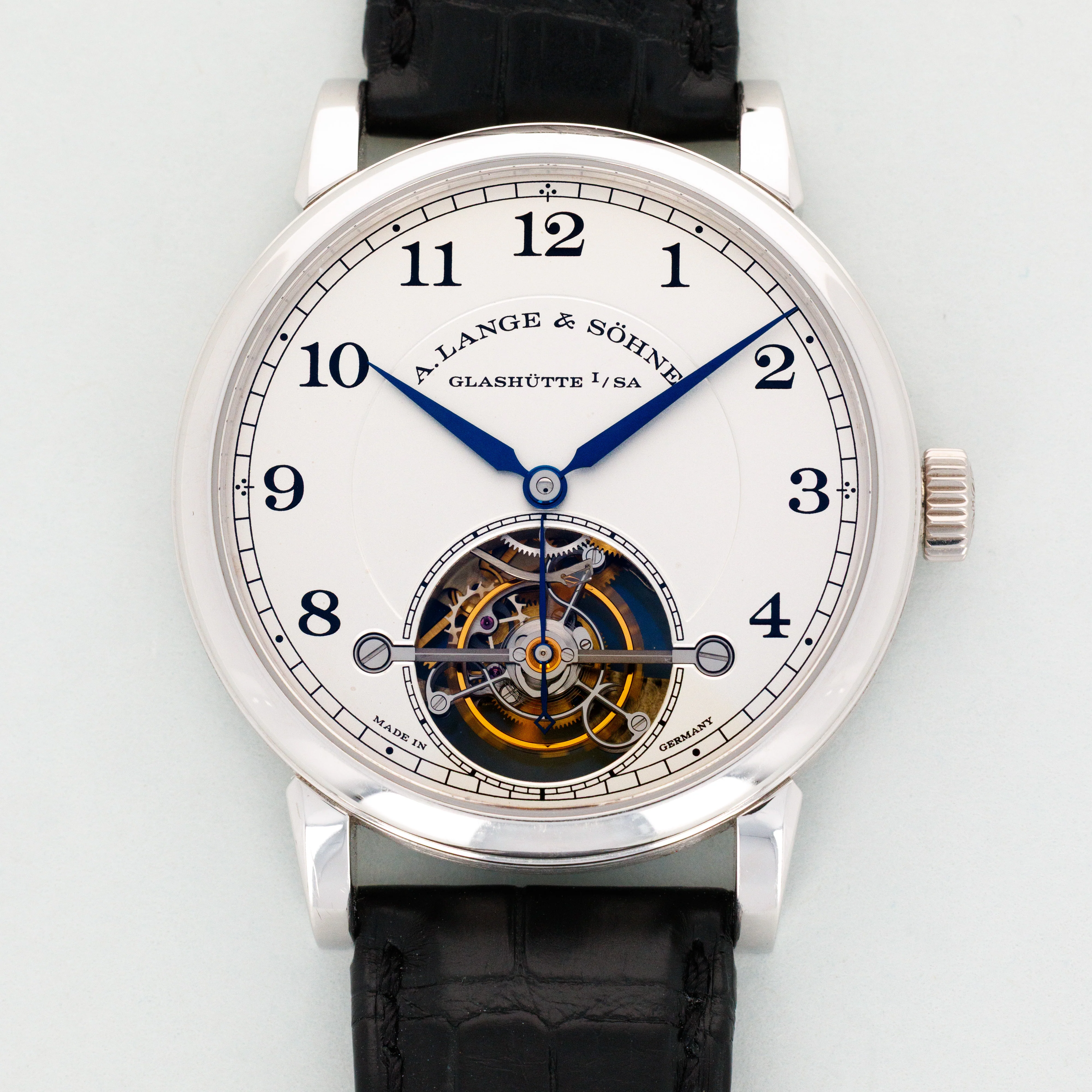A. Lange & Sohne Platinum 1815 Tourbillon Watch Ref. 730.025 - Image 7