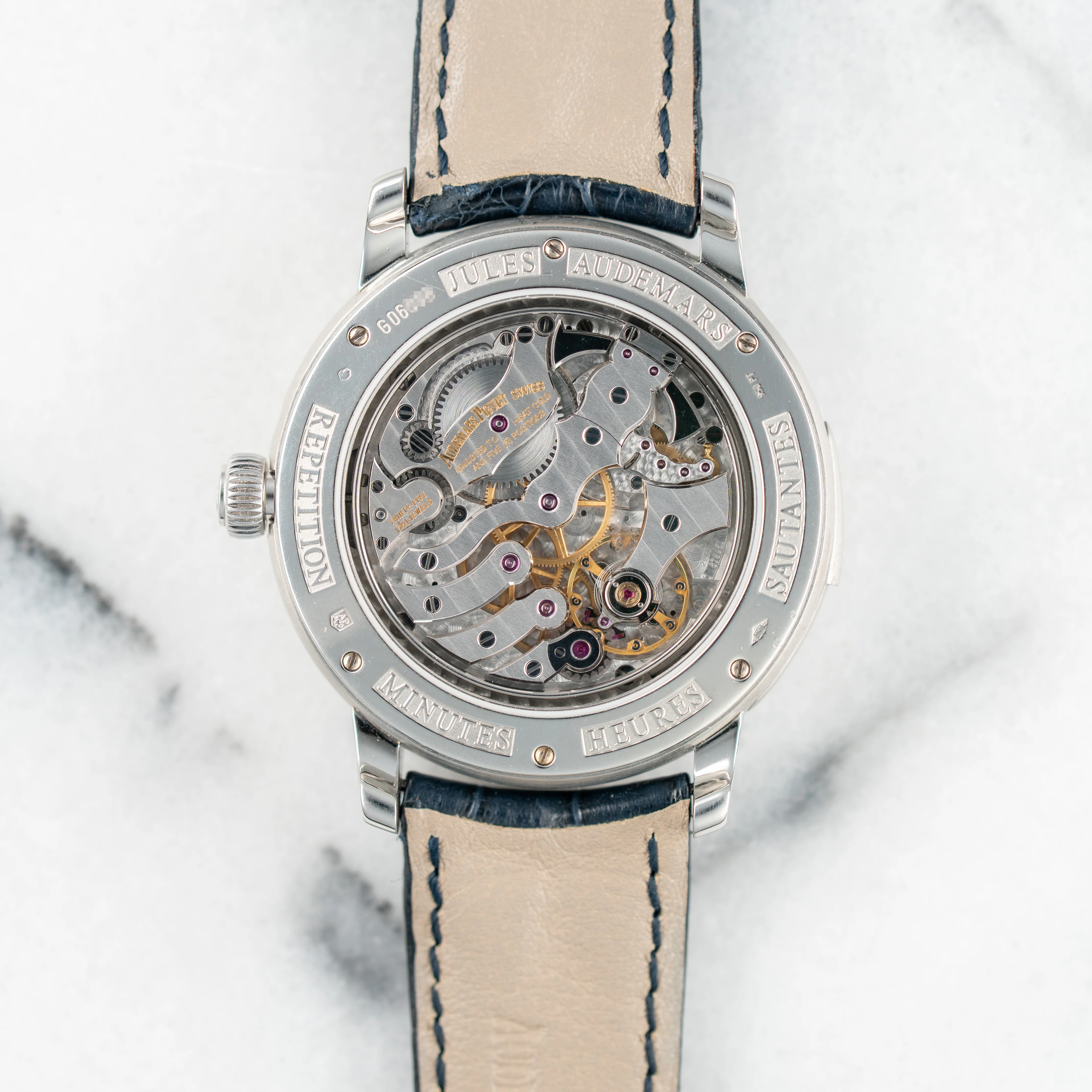 Audemars Piguet Platinum Jump Hour Minute Repeater Ref. 26151 (New Arrival) - Image 3