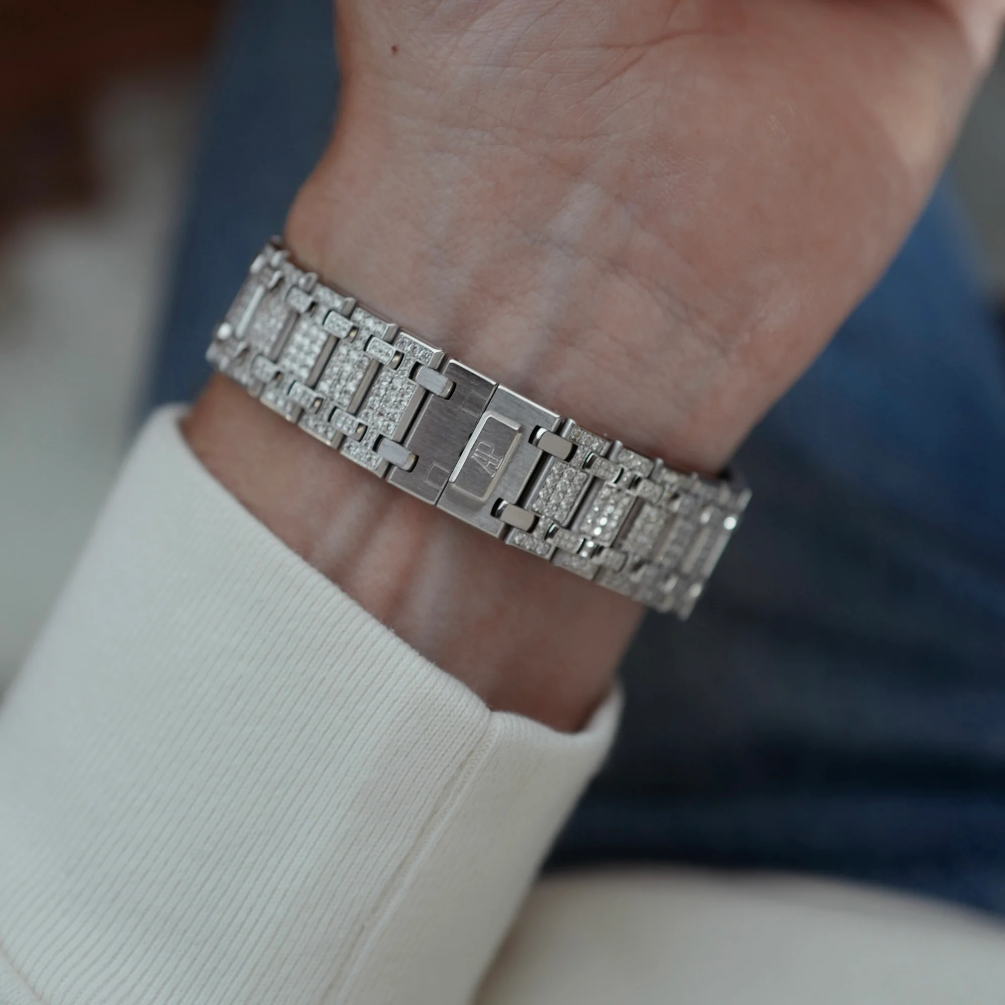 Audemars Piguet White Gold Royal Oak Chronograph Ref. 25978 - Image 6