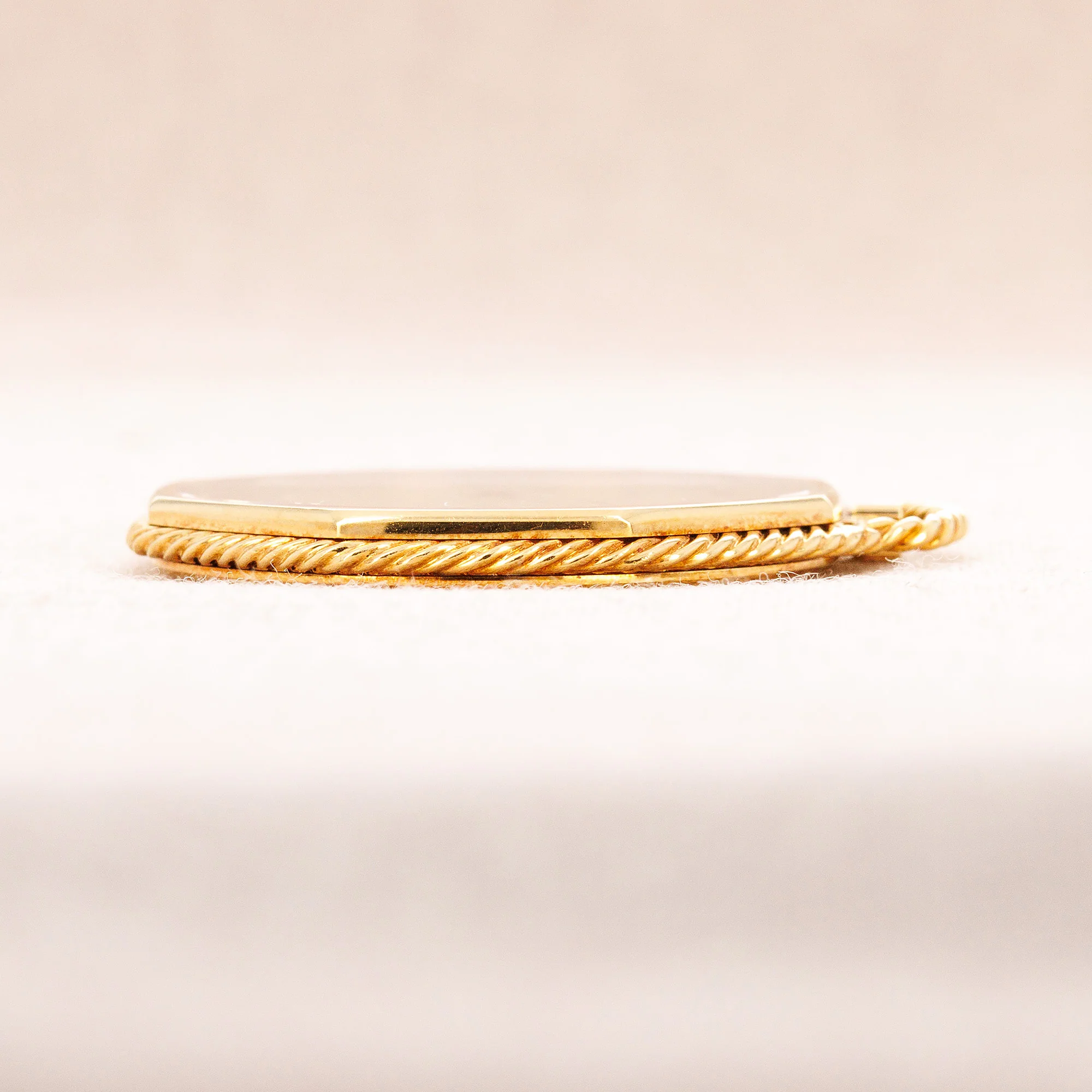 Audemars Piguet Yellow Gold Octagonal Pocket Watch - Image 4