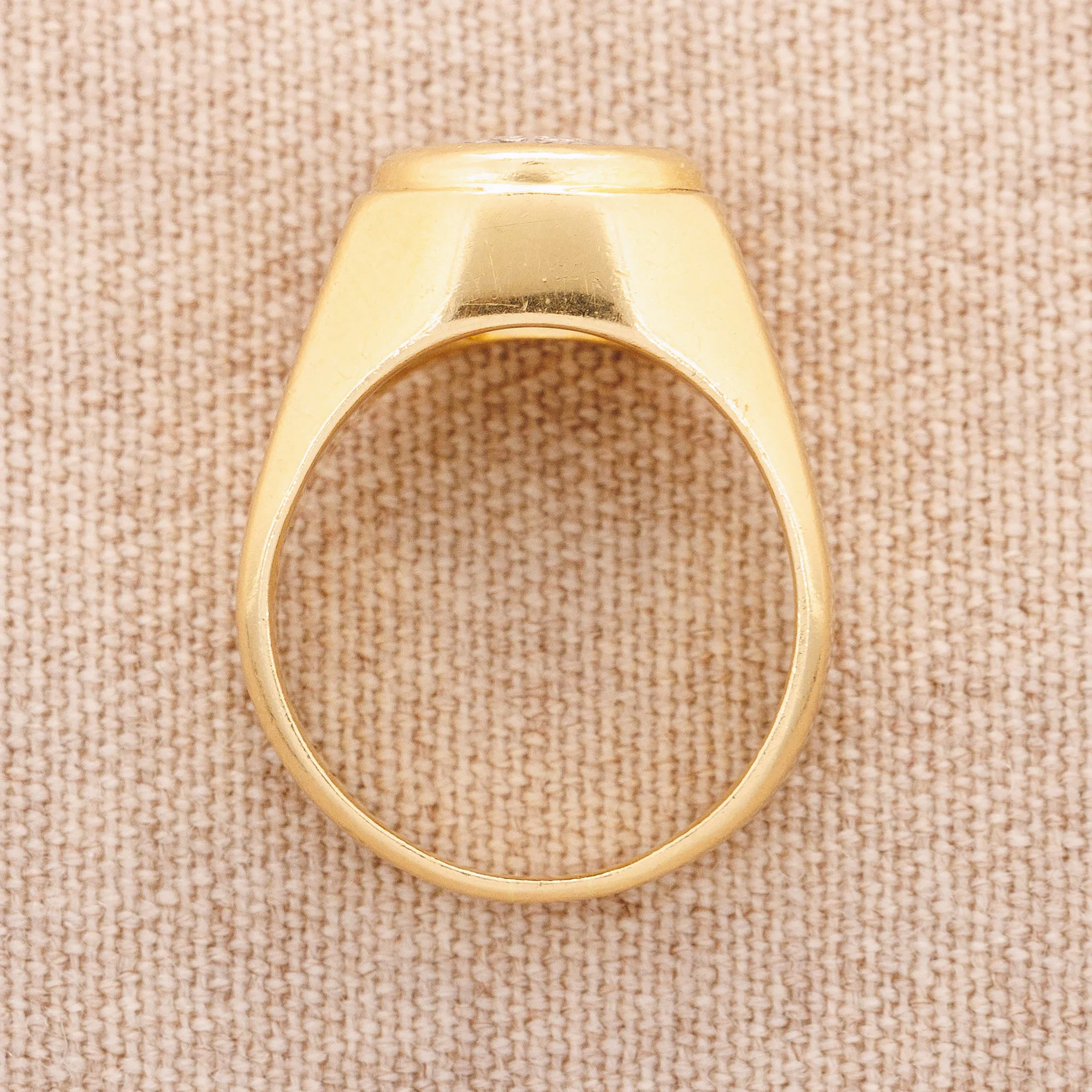 Bulgari 18k Yellow Gold Monete Ring (Objet) - Image 3