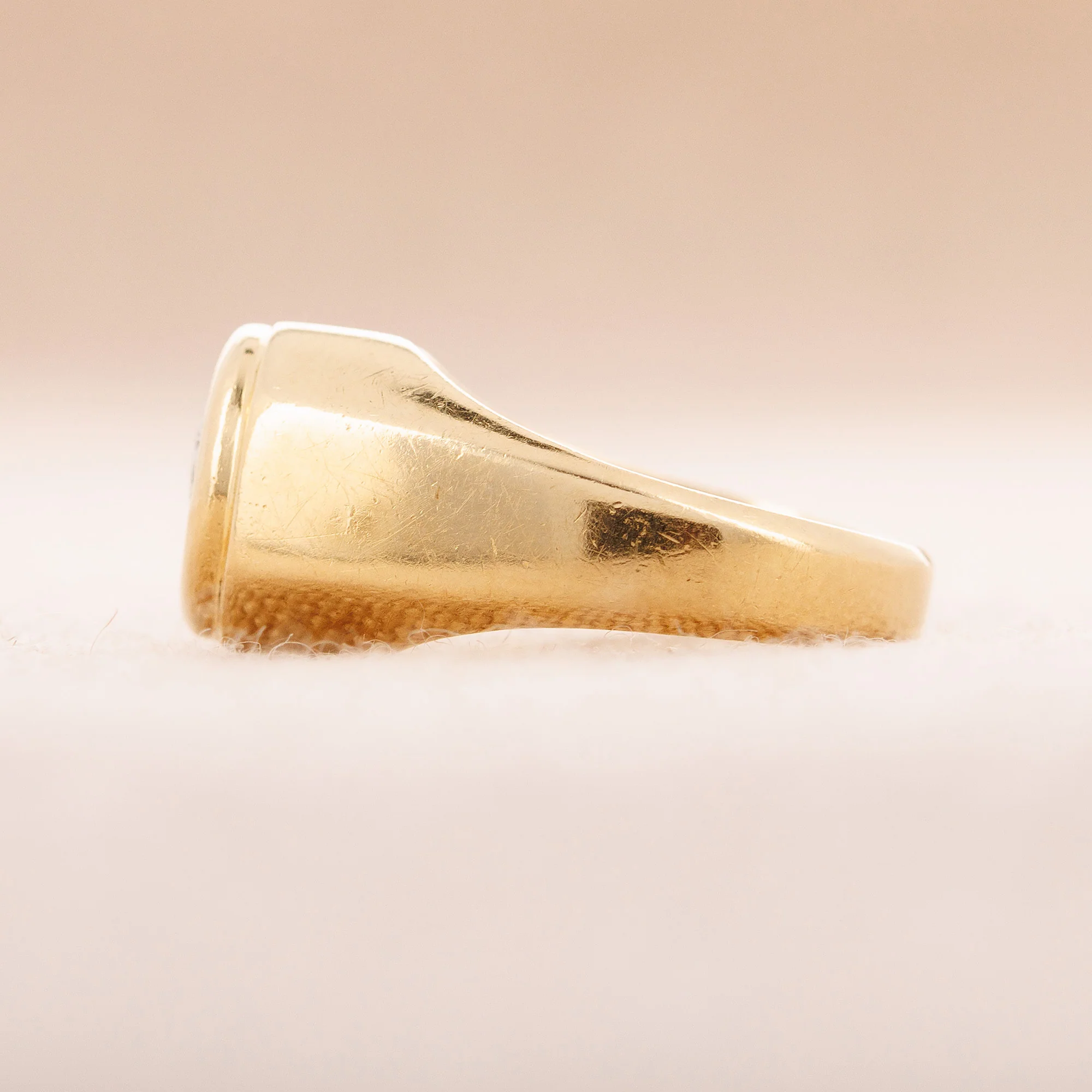 Bulgari 18k Yellow Gold Monete Ring (Objet) - Image 4
