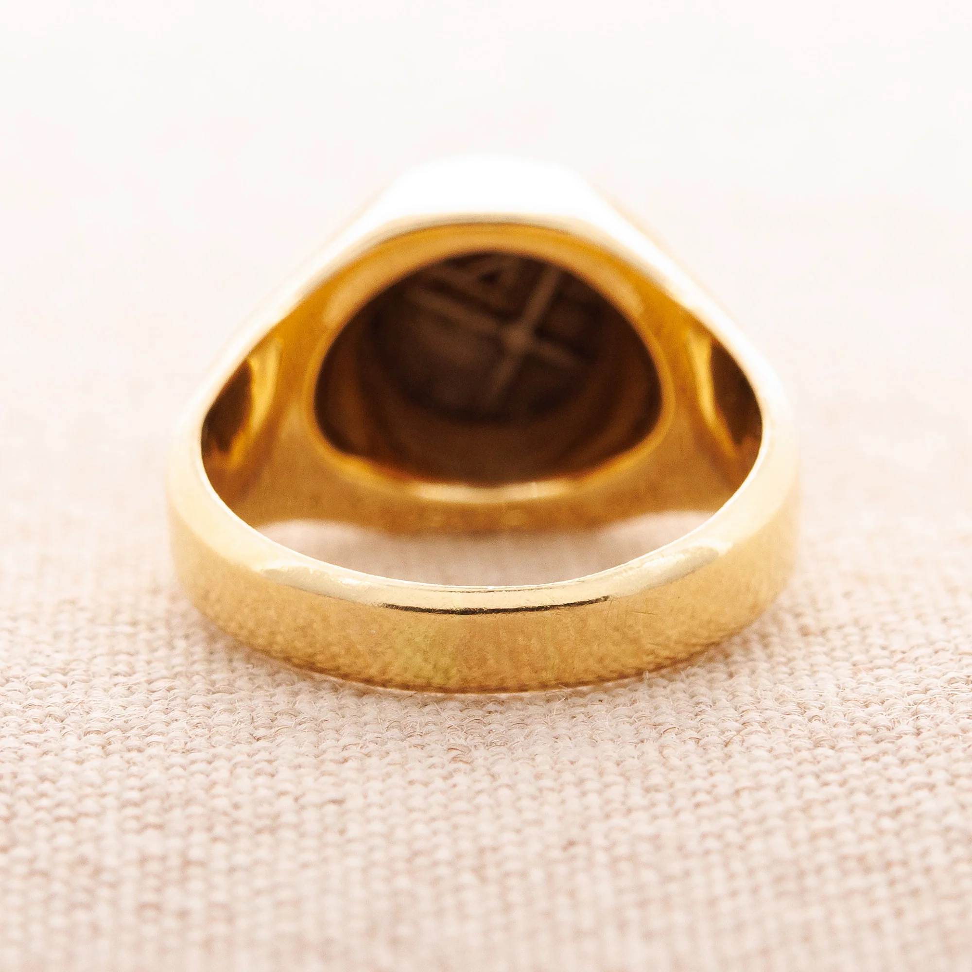 Bulgari 18k Yellow Gold Monete Ring (Objet) - Image 5