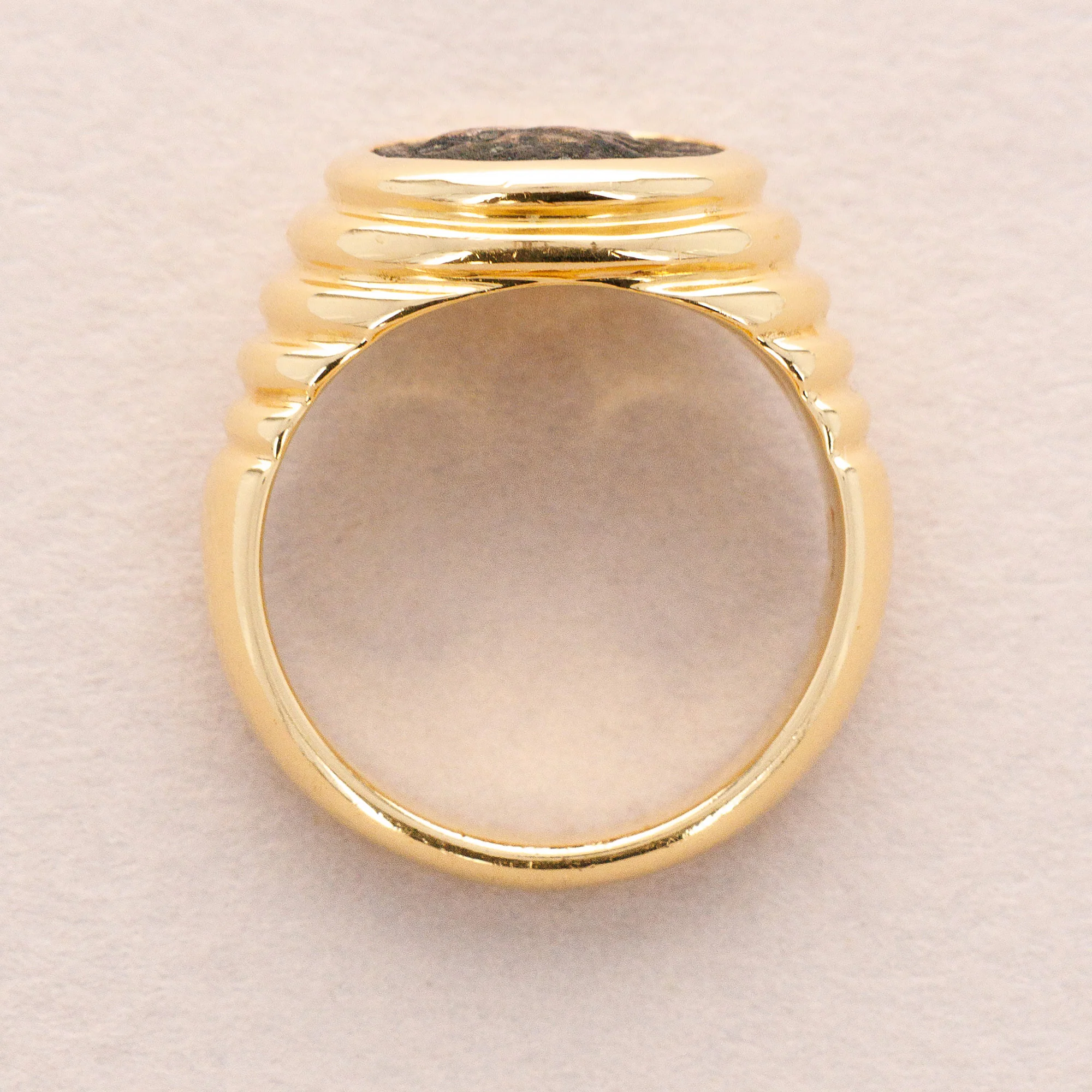 Bulgari Monete Ancient Coin Ring from 4th Century BC (Objet) - Image 3