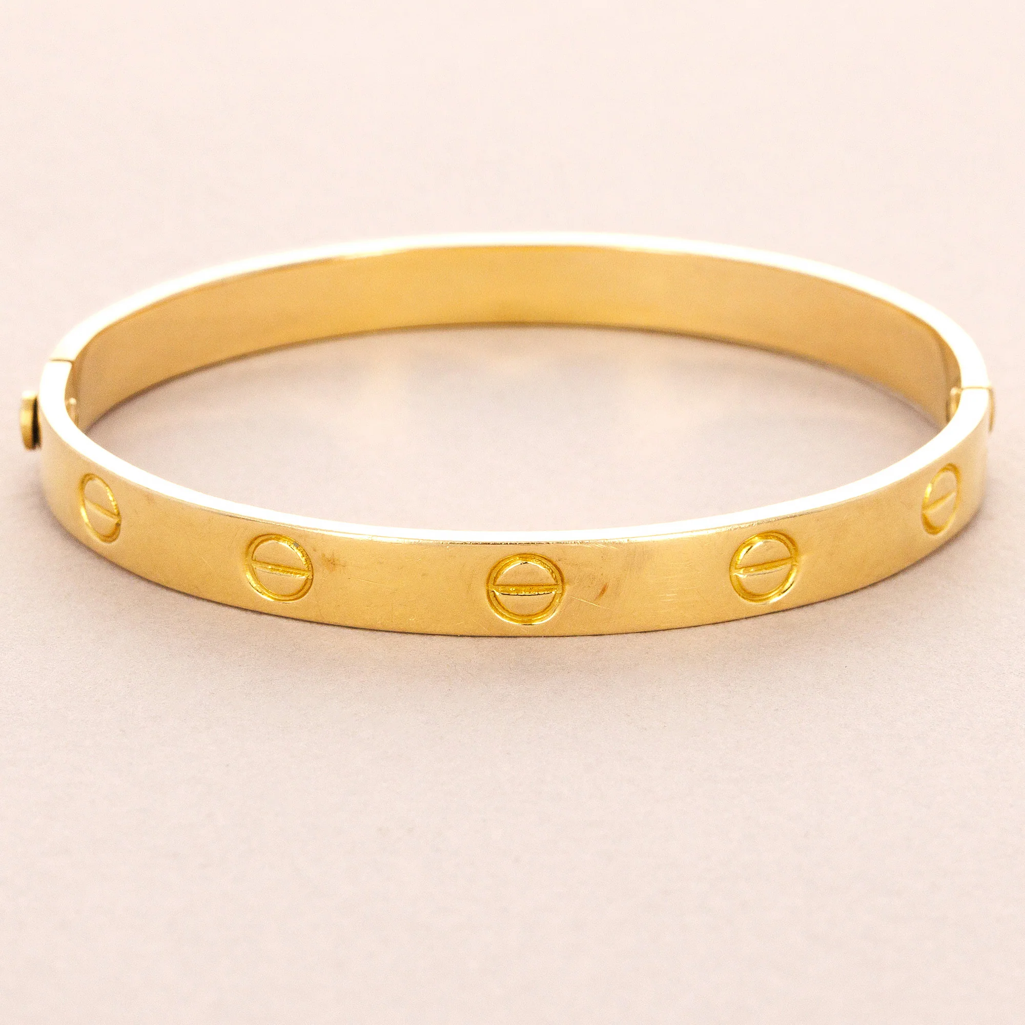 Cartier Vintage Love Bracelet by Aldo Cipullo Circa 1970 (Objet) - Image 6