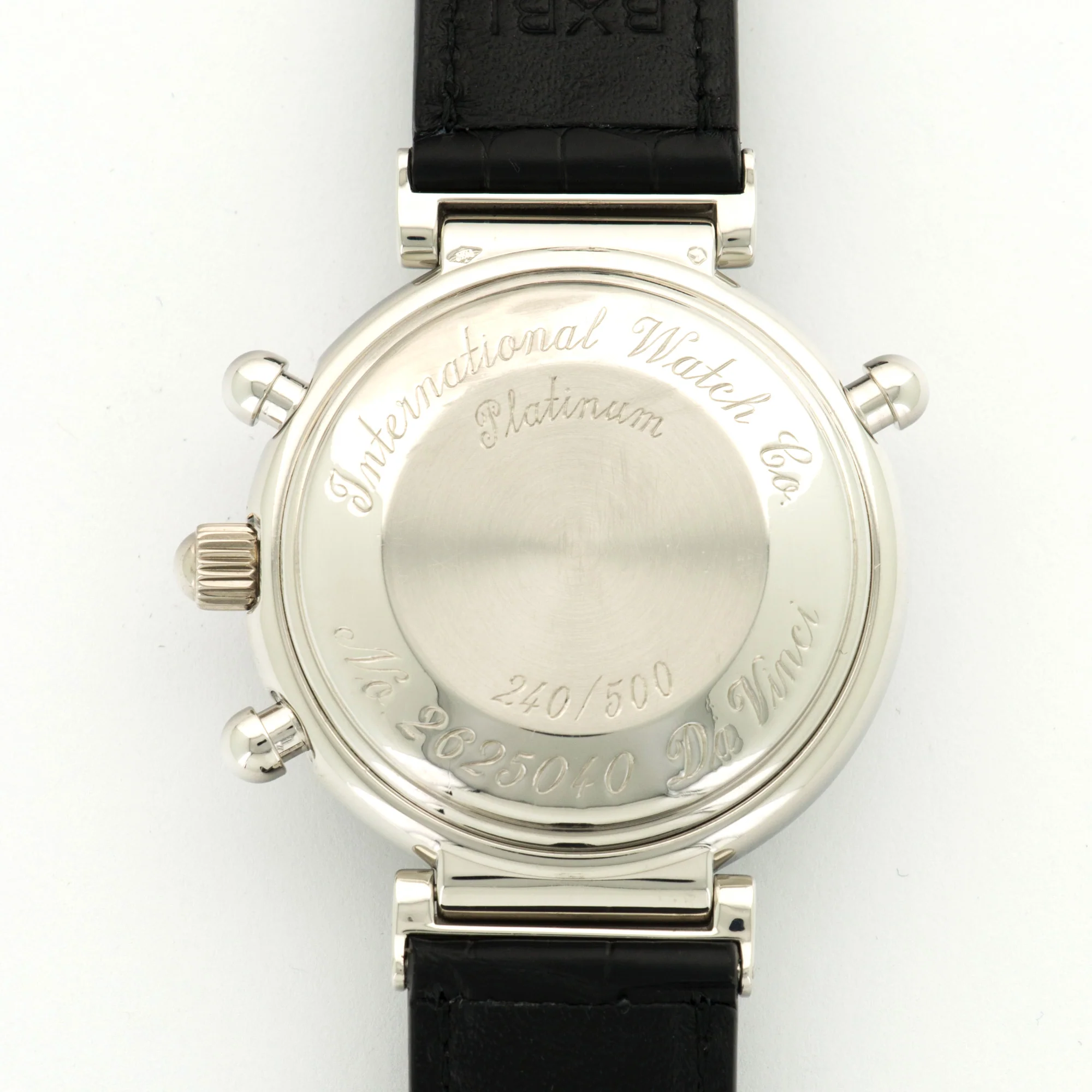 IWC Platinum Da Vinci Perpetual Calendar Split Chrono Watch Ref. 3751 - Image 4