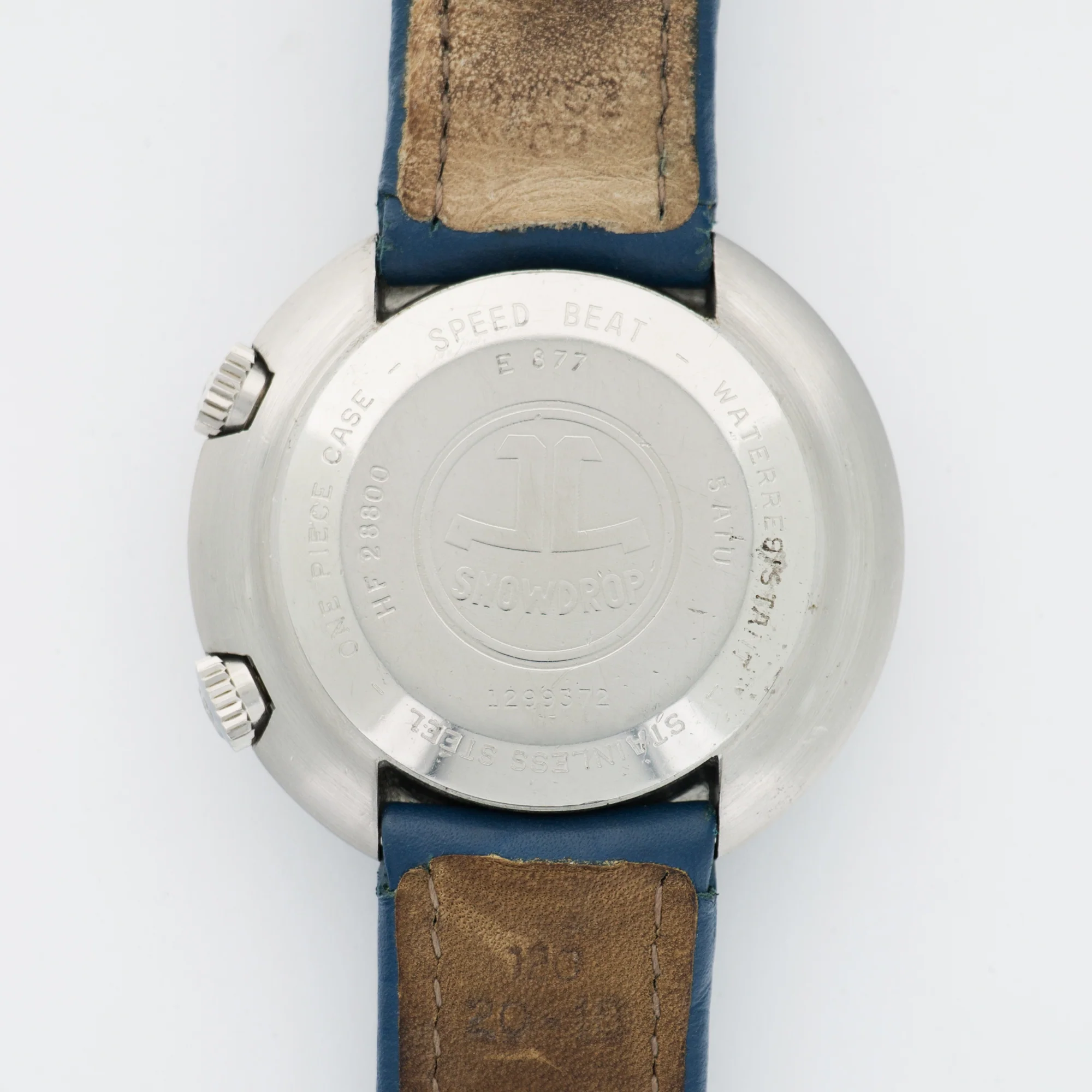 Jaeger Lecoultre Steel Memovox Snowdrop Watch Ref. E877 - Image 4
