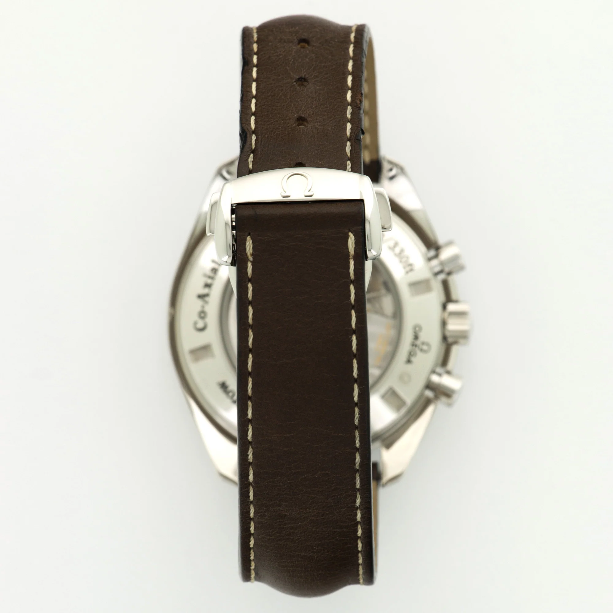 Omega Speedmaster Co-Axial Stainless Steel Chronograph on Strap - Image 5