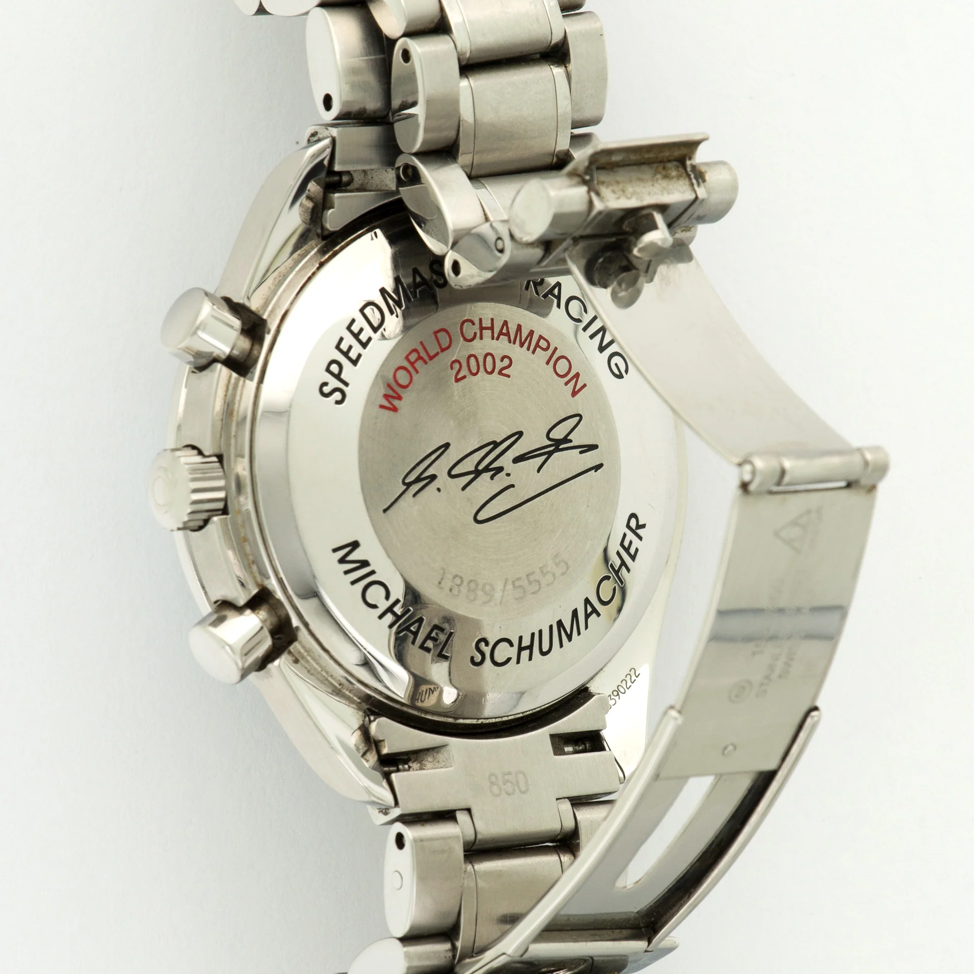Omega Speedmaster Schumacher Chronograph Watch - Image 5