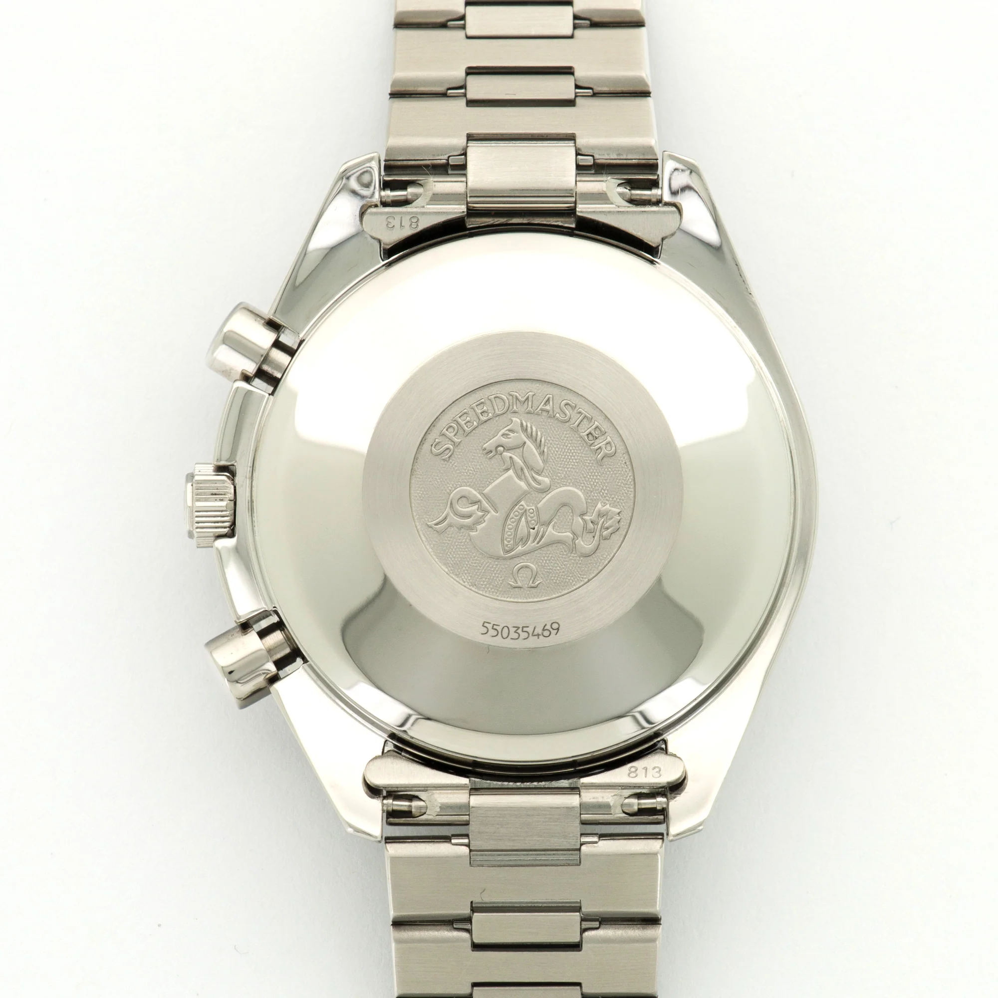 Omega Stainless Steel Speedmaster Chronograph Watch, ref. 175.0043 - Image 5