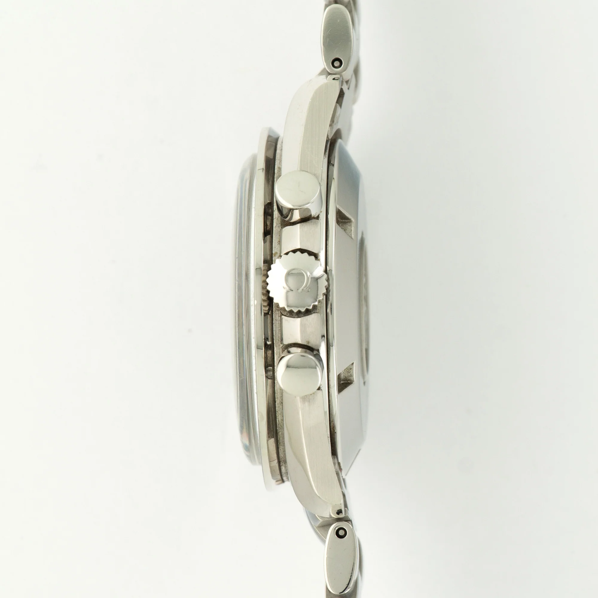 Omega Steel Speedmaster Broad Arrow Chronograph Watch - Image 3