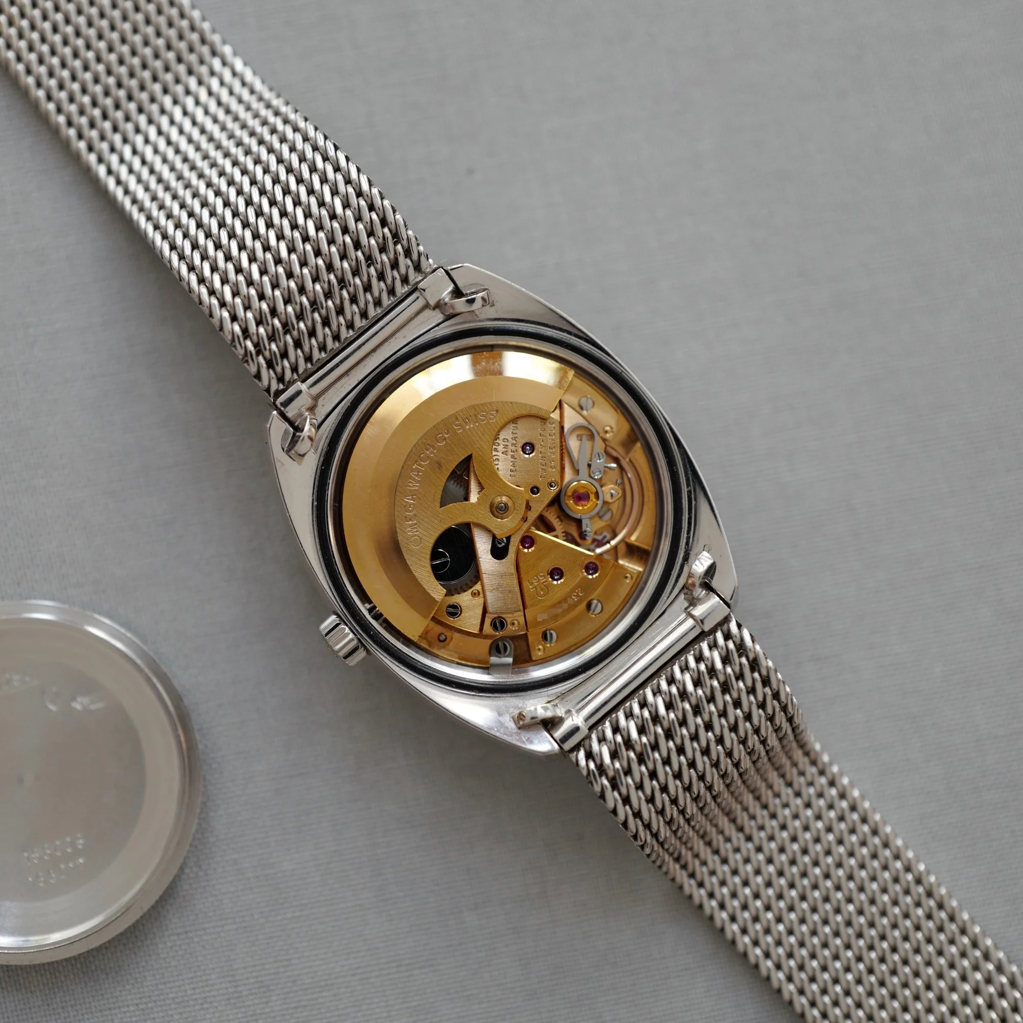 Omega White Gold C Case Constellation Automatic Watch with Original Box - Image 9