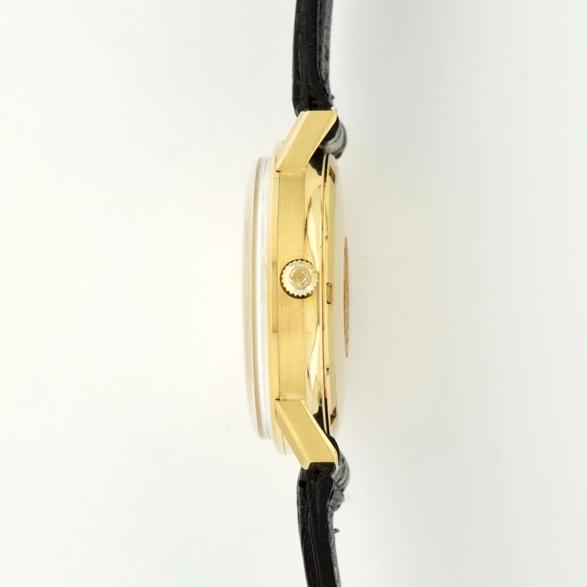 Omega Yellow Gold Constellation Tiffany & Co. Strap Watch - Image 3