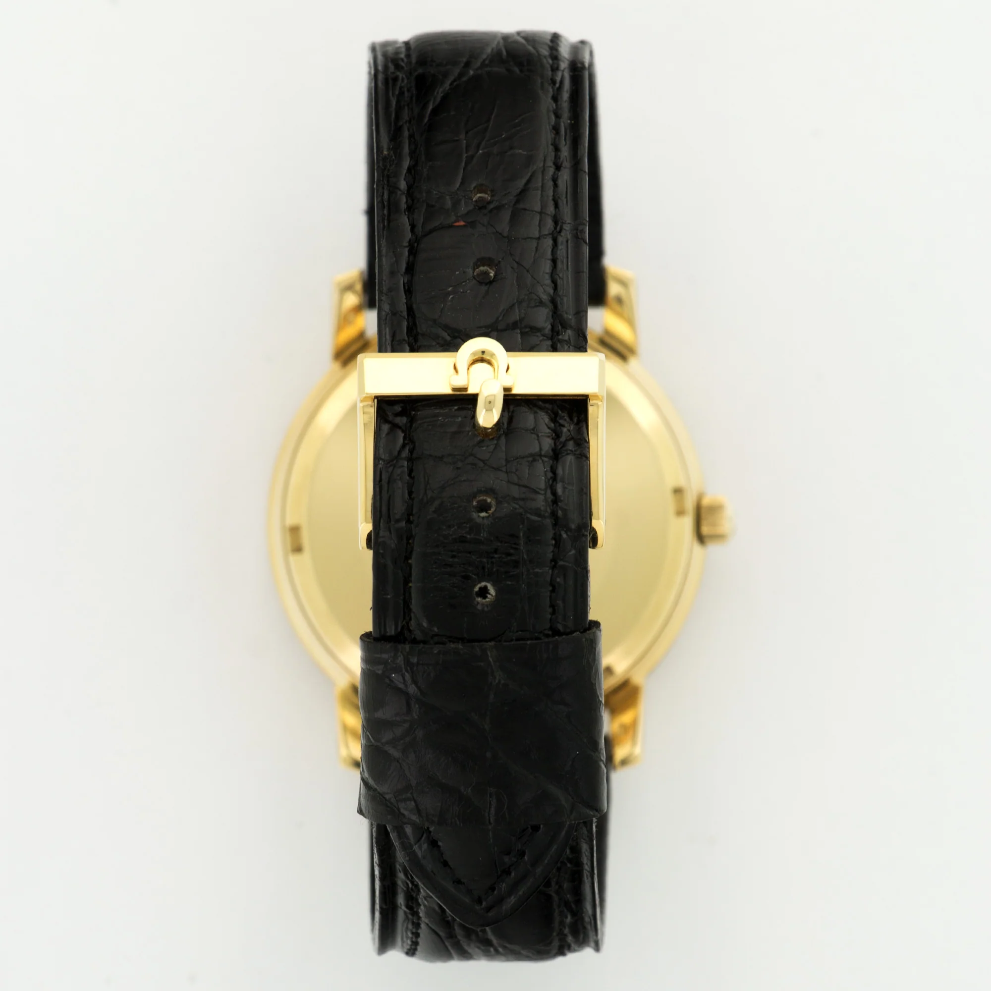 Omega Yellow Gold Constellation Tiffany & Co. Strap Watch - Image 5