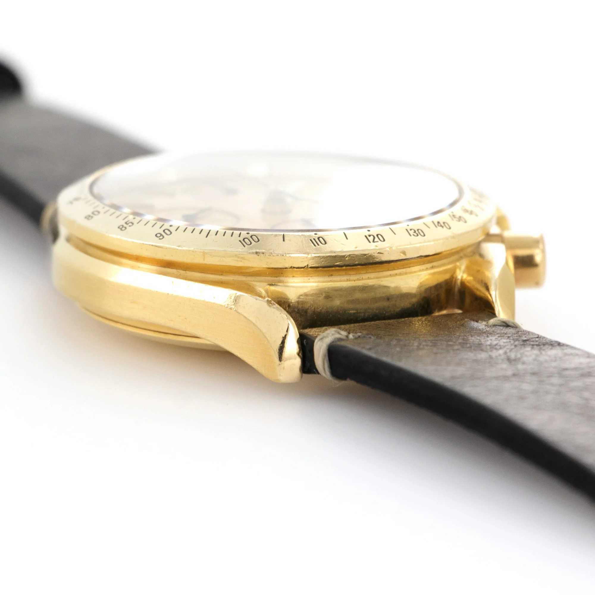 Omega Yellow Gold Speedmaster Chronograph Watch - Image 3