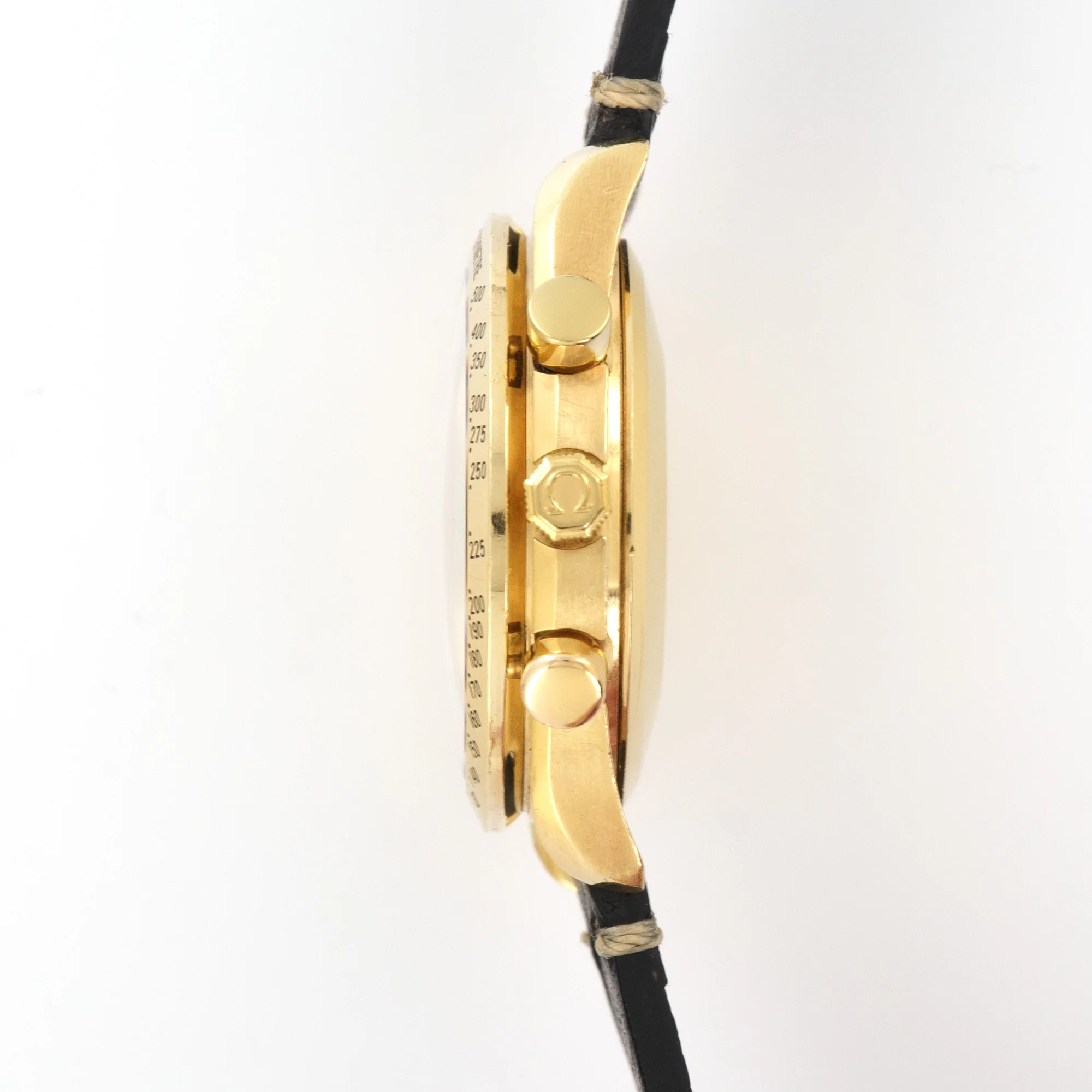 Omega Yellow Gold Speedmaster Chronograph Watch - Image 4