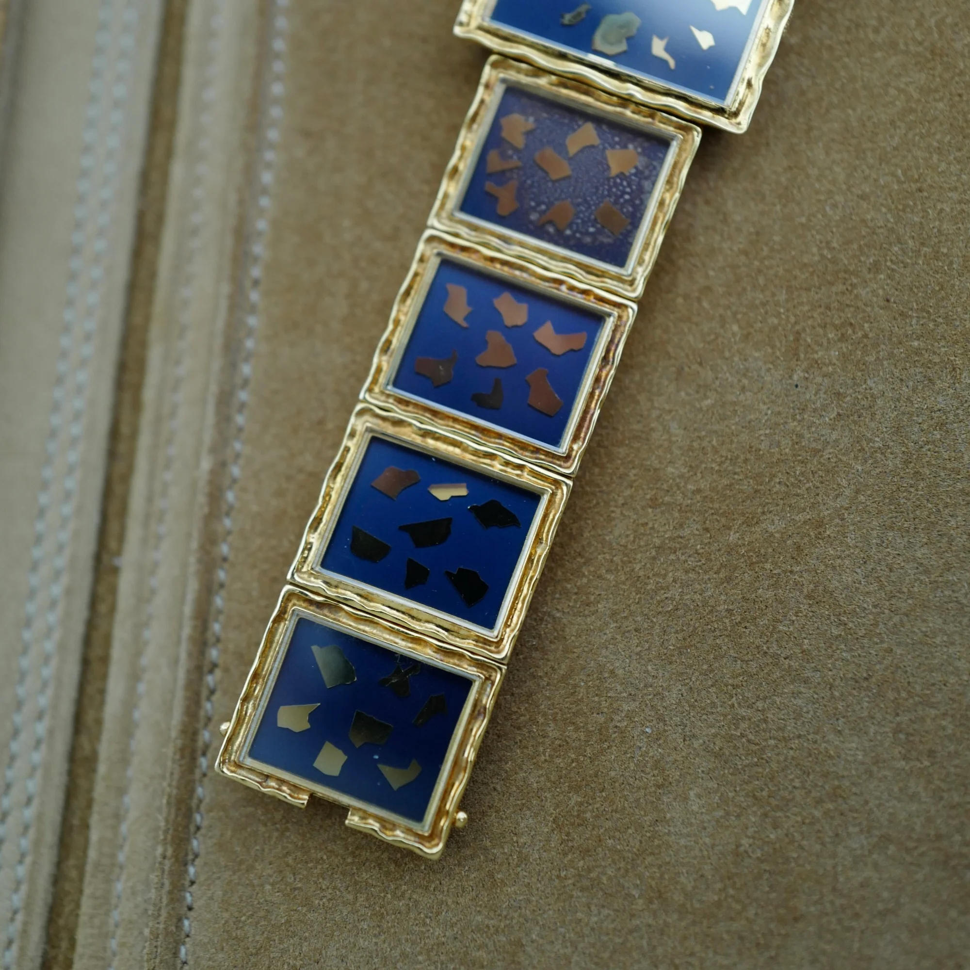 Patek Philiipe Yellow Gold Pepita Watch Ref. 4121 (New Arrival) - Image 6