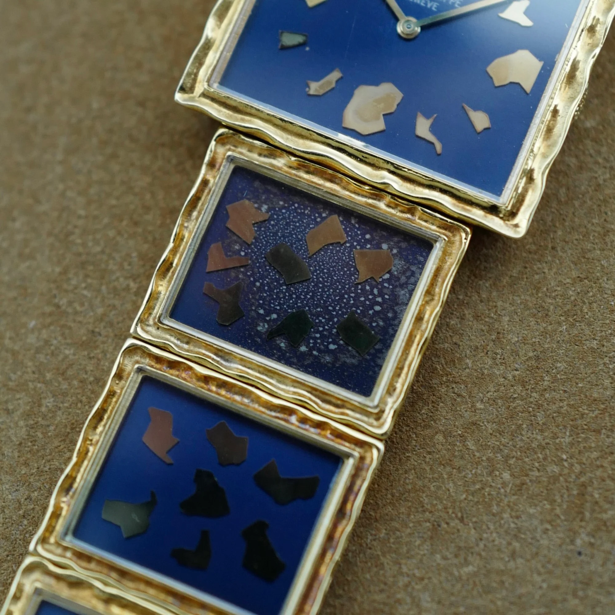 Patek Philiipe Yellow Gold Pepita Watch Ref. 4121 (New Arrival) - Image 7