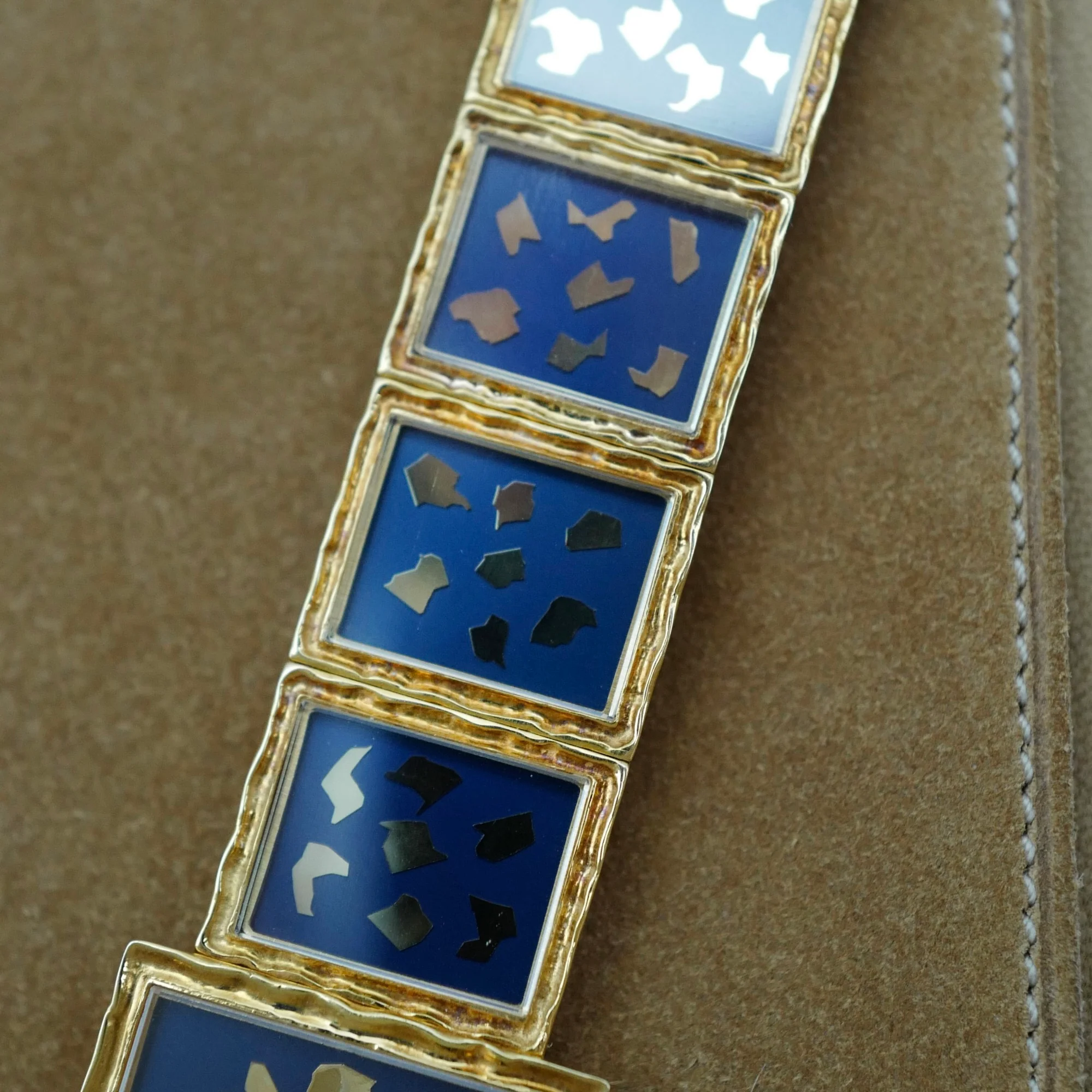 Patek Philiipe Yellow Gold Pepita Watch Ref. 4121 (New Arrival) - Image 8