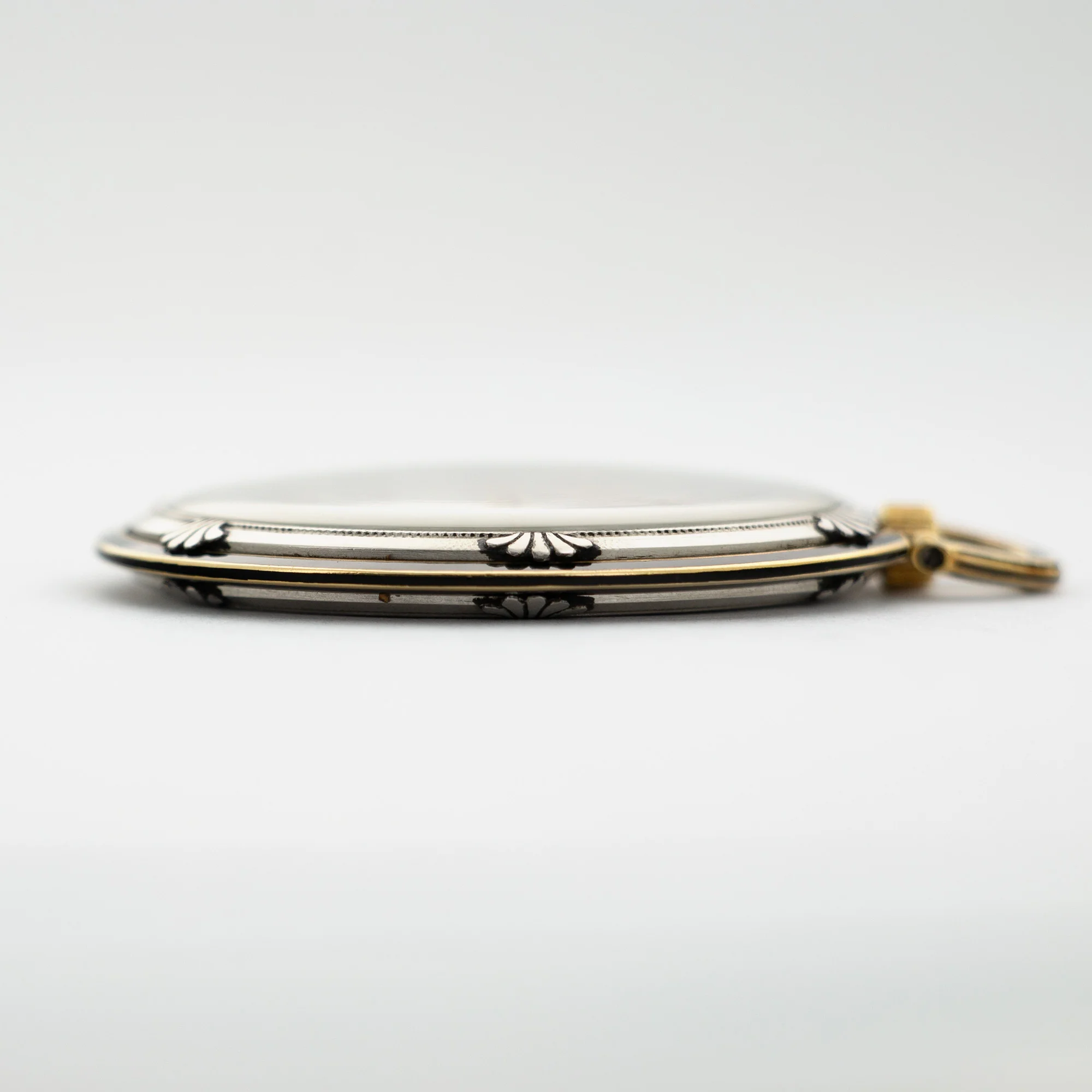 Patek Philippe Platinum and Gold Pocket Watch with Original Box and Papers - Image 3