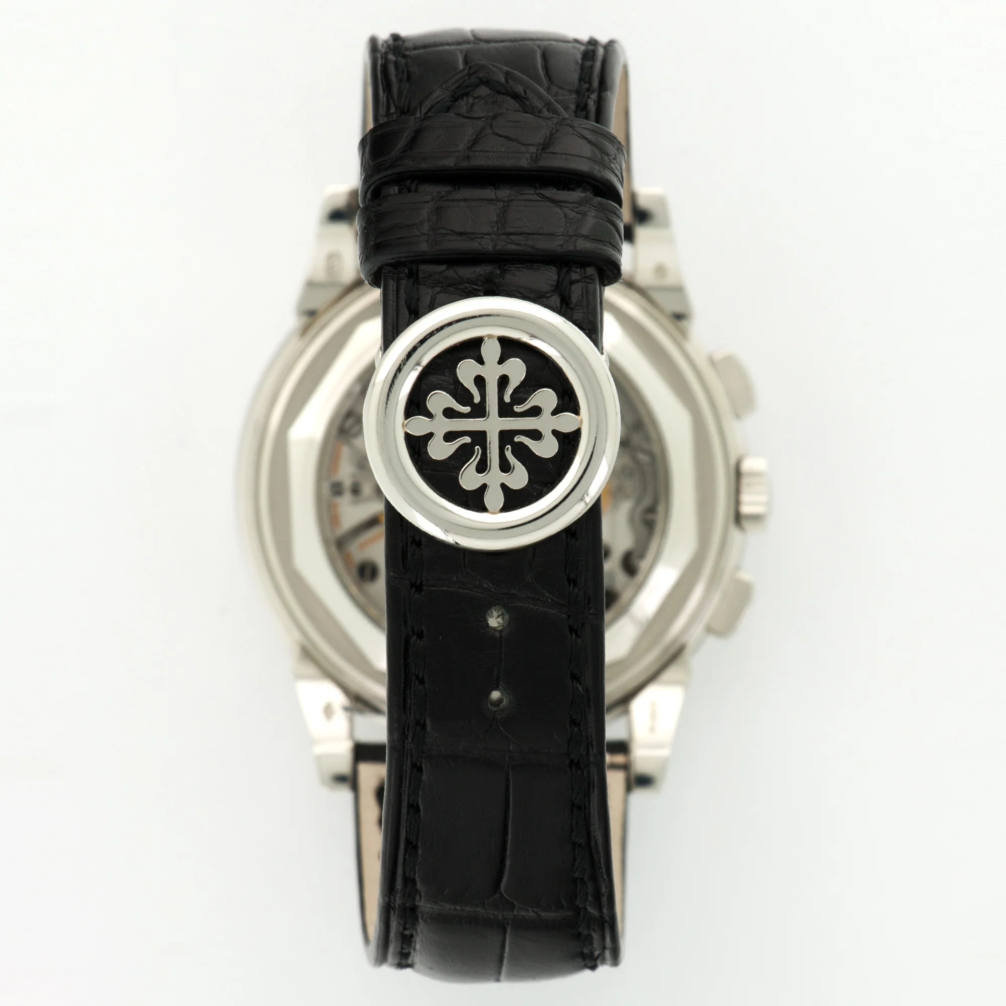 Patek Philippe Platinum Perpetual Calendar Chrono Watch Ref. 5970P - Image 5