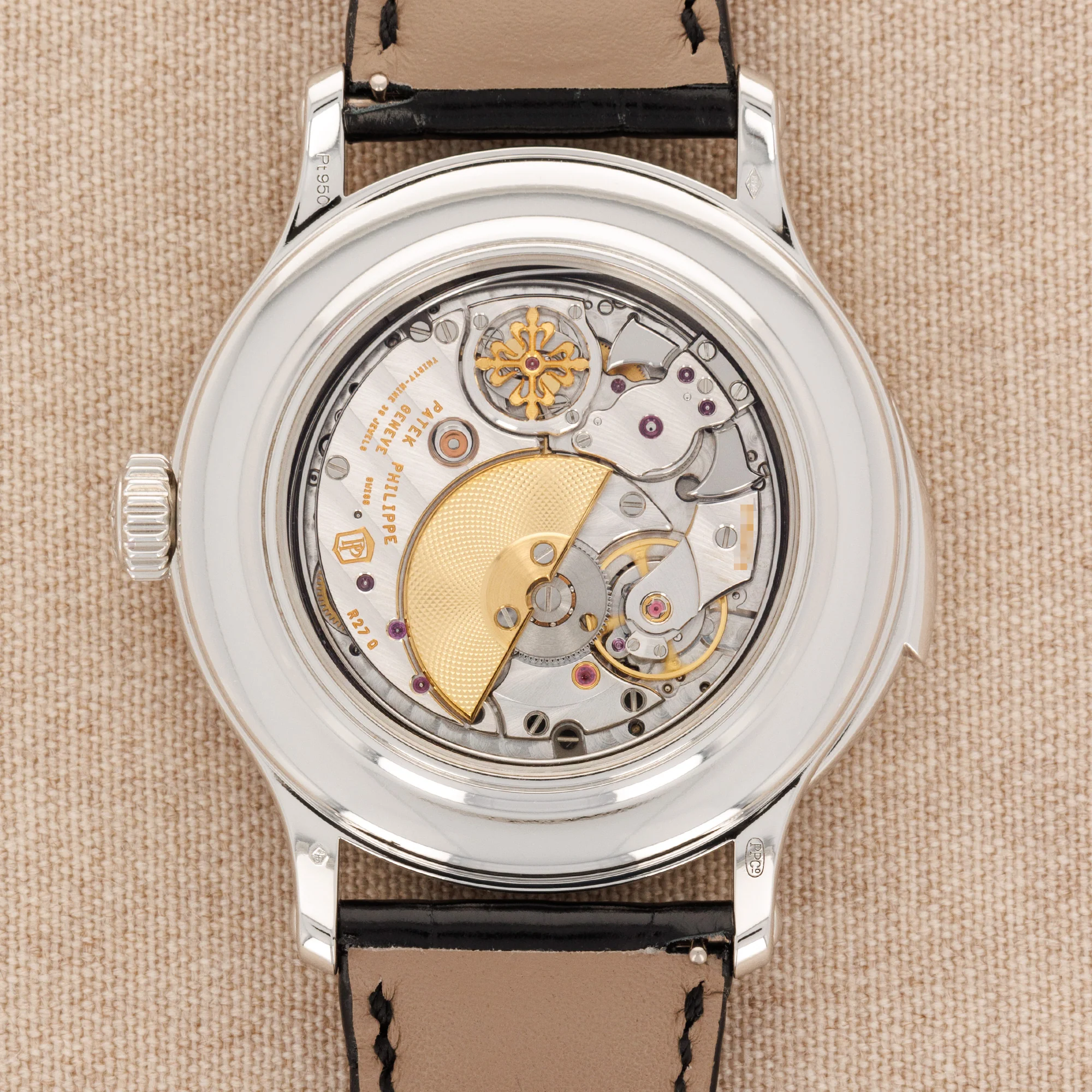 Patek Philippe Platinum Perpetual Calendar Minute Repeater Watch Ref. 5374 - Image 5