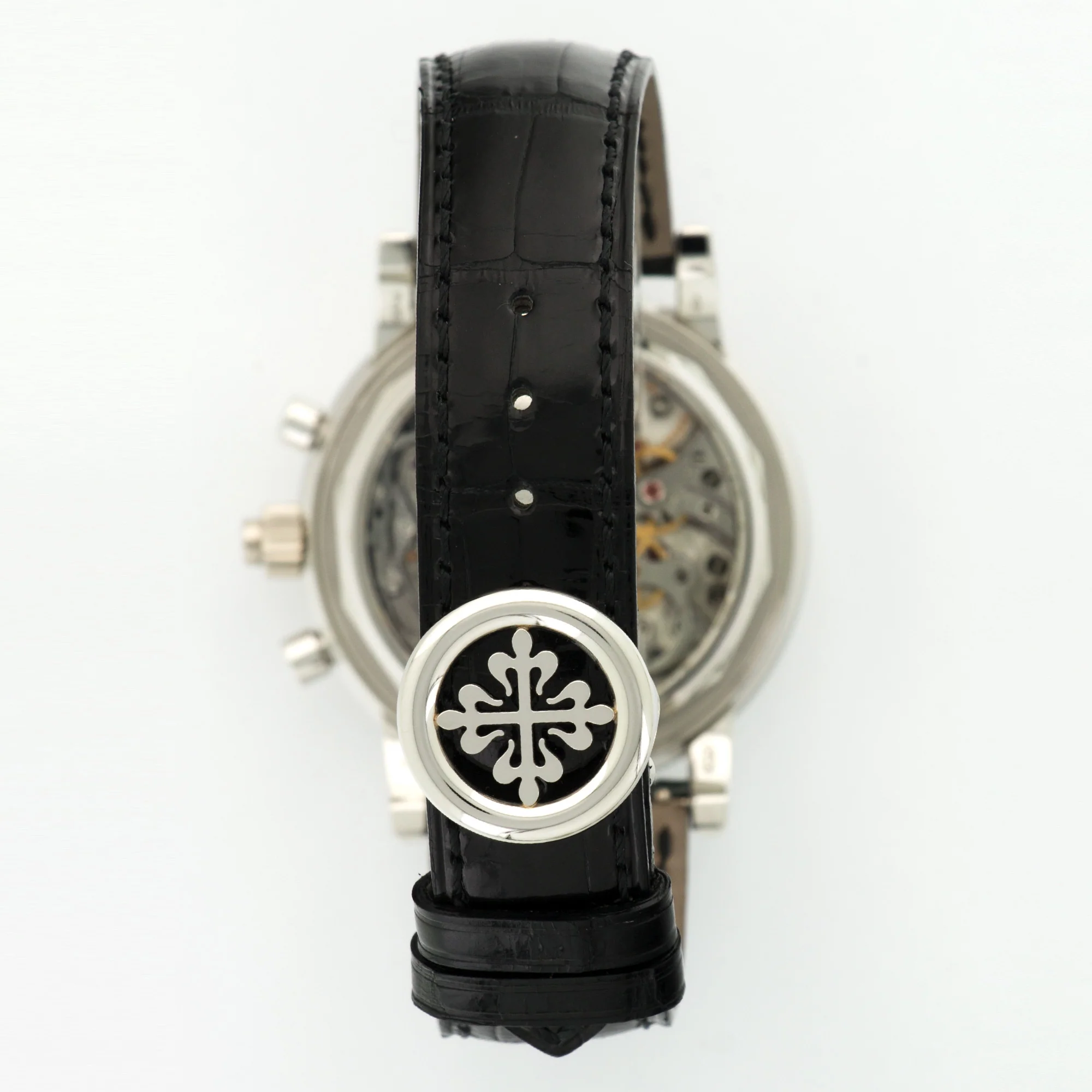 Patek Philippe Platinum Perpetual Split Seconds Chrono Watch Ref. 5204 - Image 5
