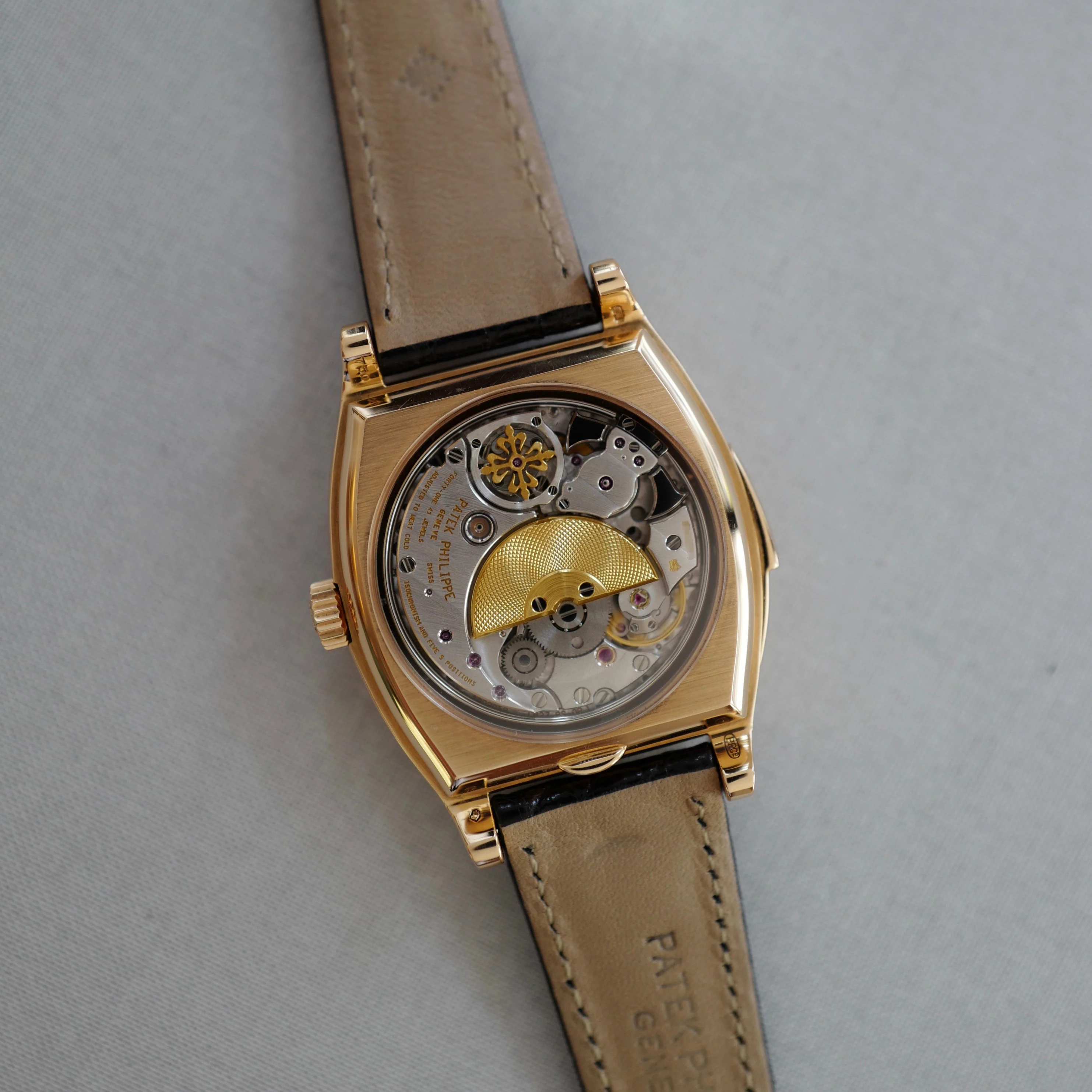 Patek Philippe Rose Gold Perpetual Calendar Minute Repeater Watch Ref. 5013 - Image 8