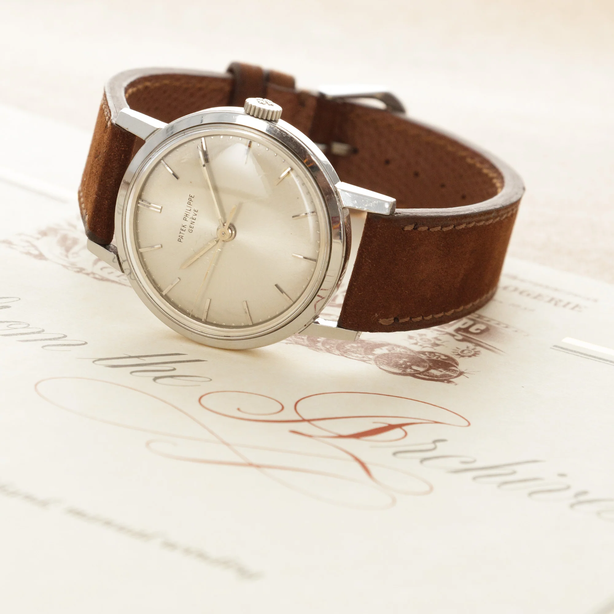 Patek Philippe Steel Calatrava Ref. 3483 - Image 8