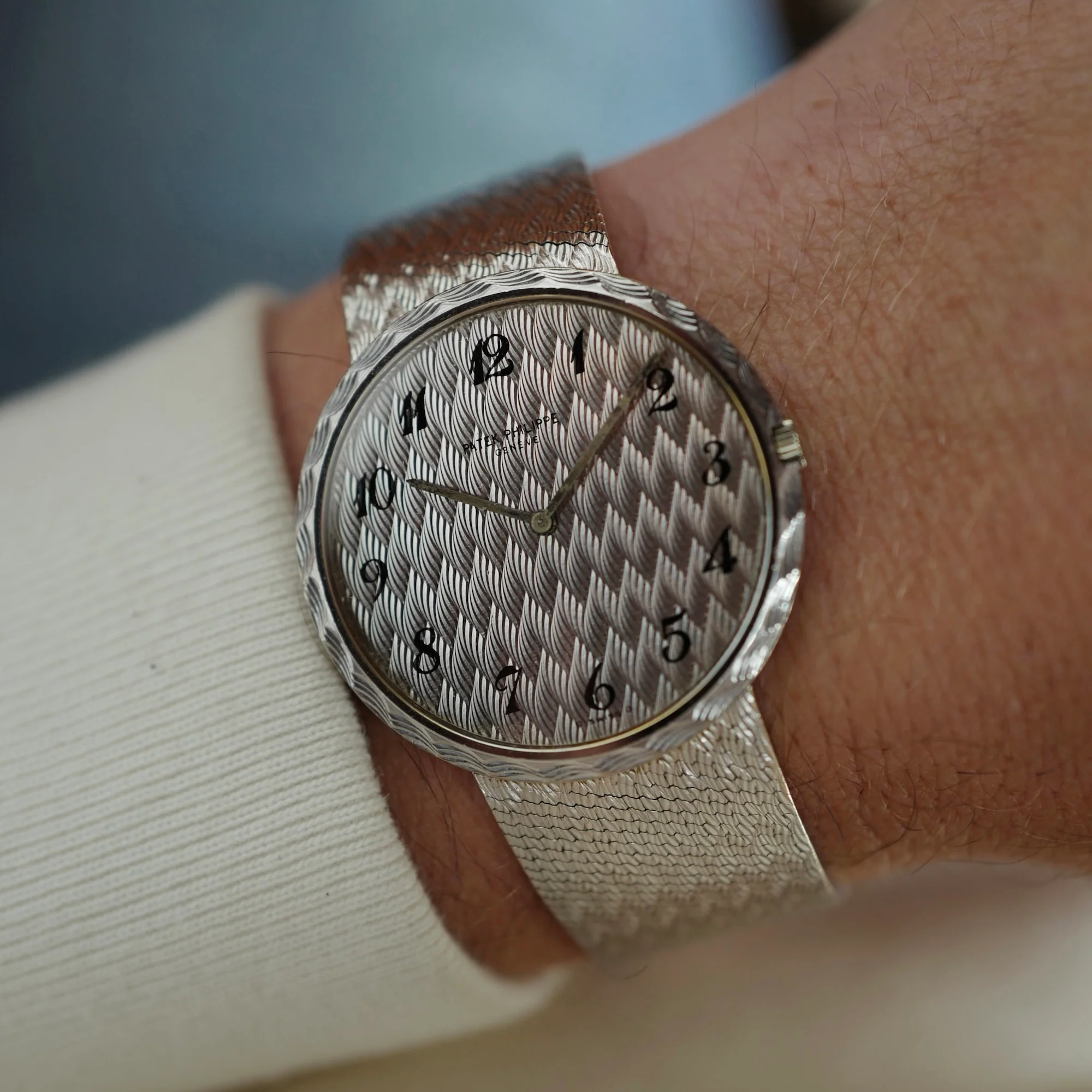 Patek Philippe White Gold Calatrava Ref. 3588 with Breguet Numerals - Image 3