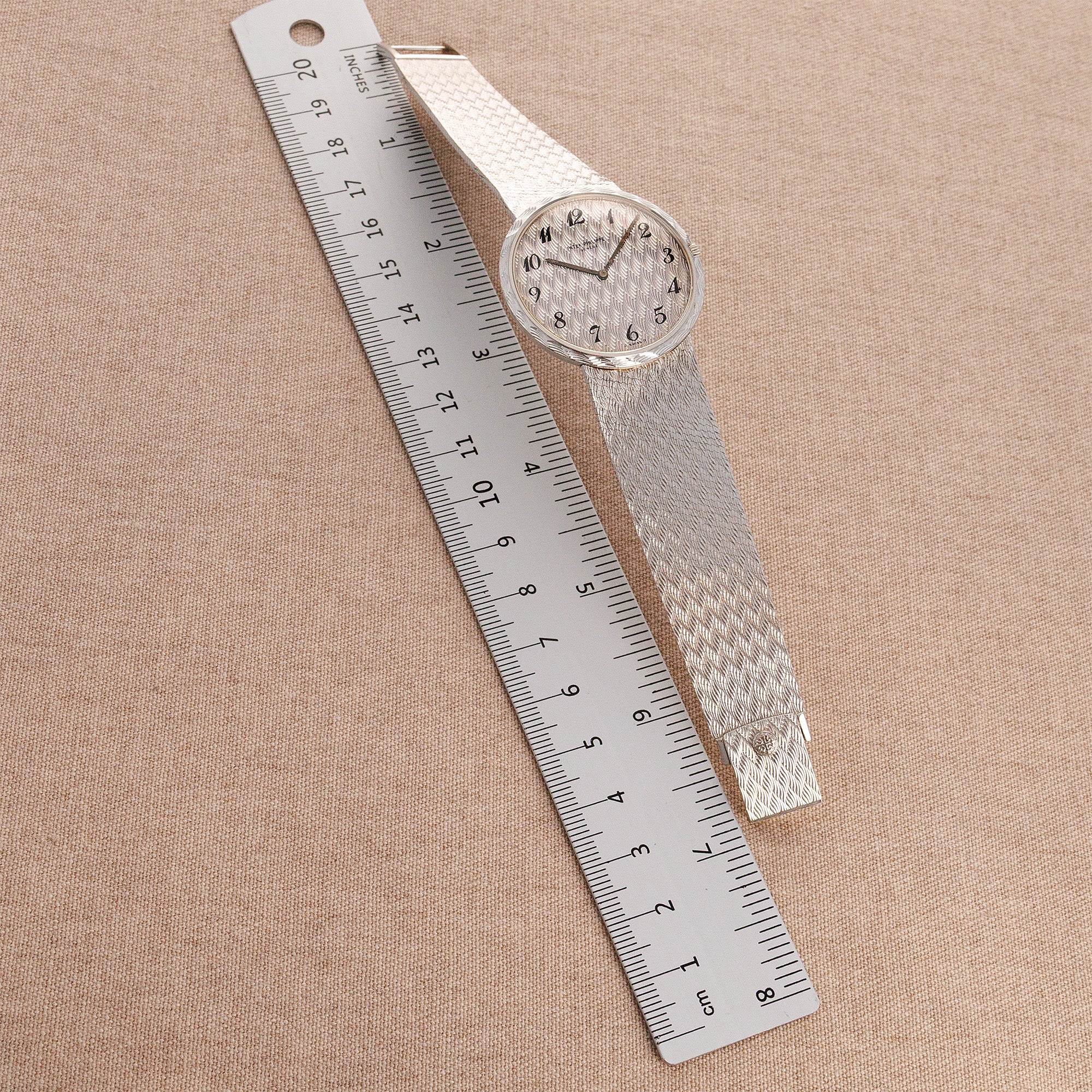 Patek Philippe White Gold Calatrava Ref. 3588 with Breguet Numerals - Image 8