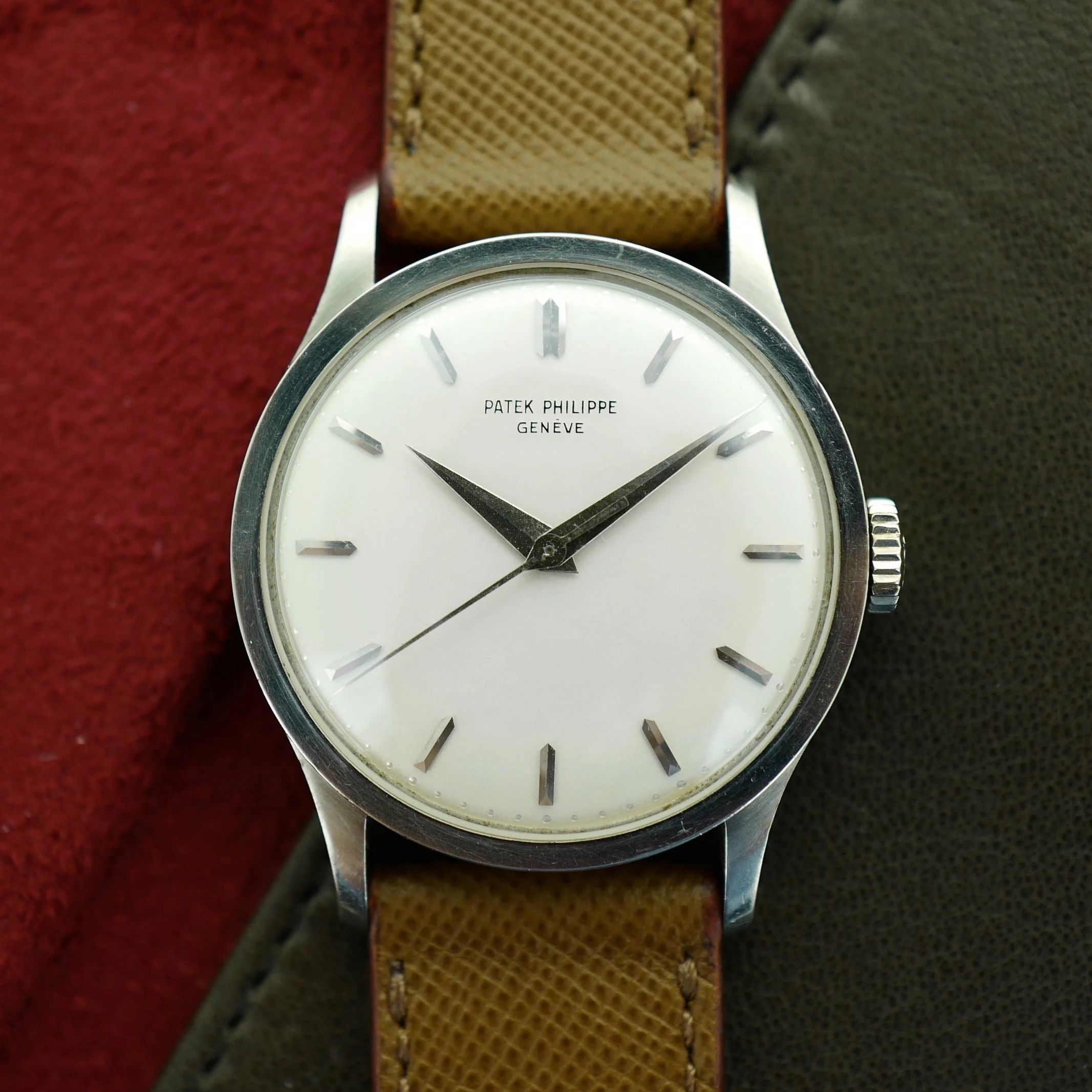 Patek Philippe White Gold Calatrava Watch Ref. 570 - Image 6