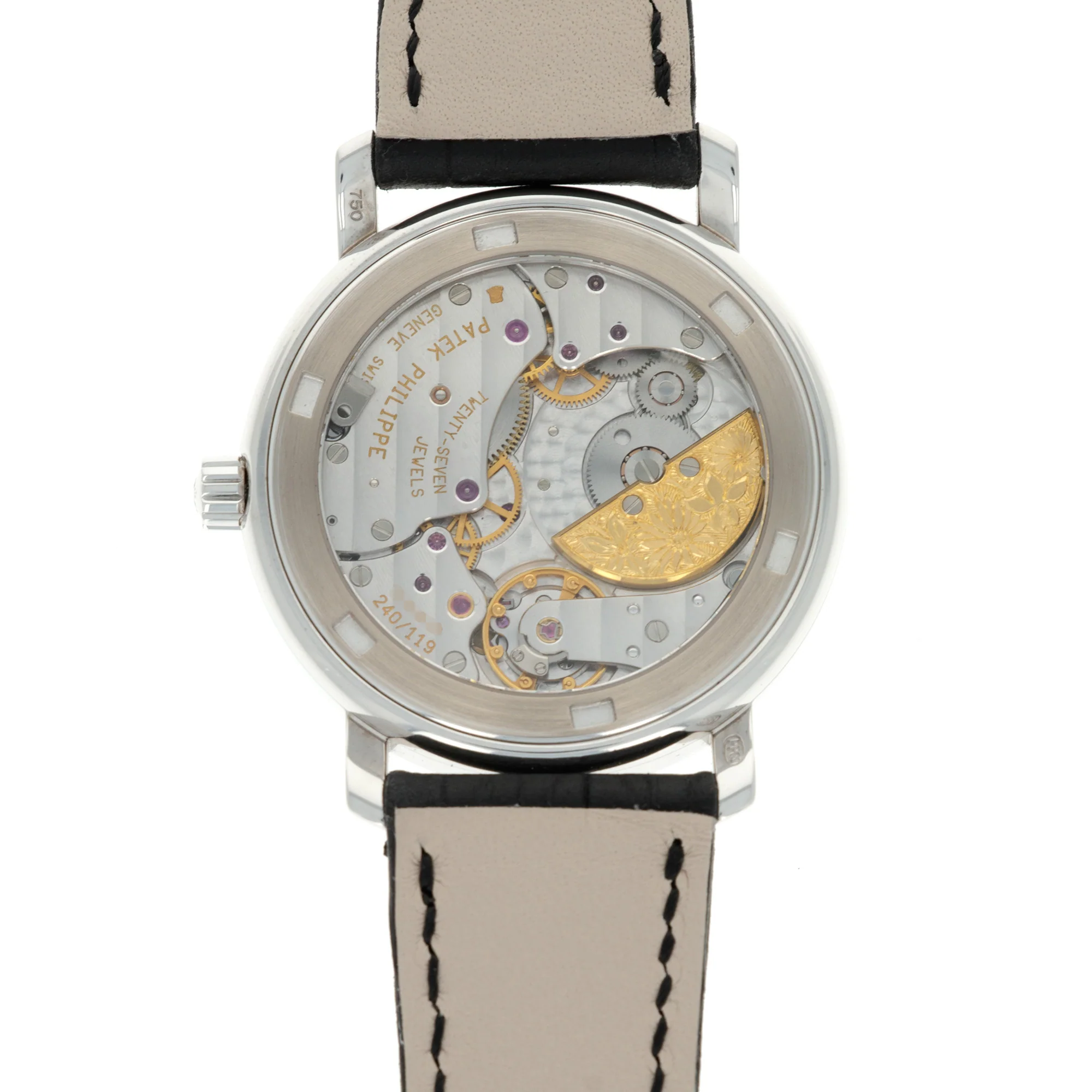 Patek Philippe White Gold Flower Handcraft Ref. 5075 - Image 3