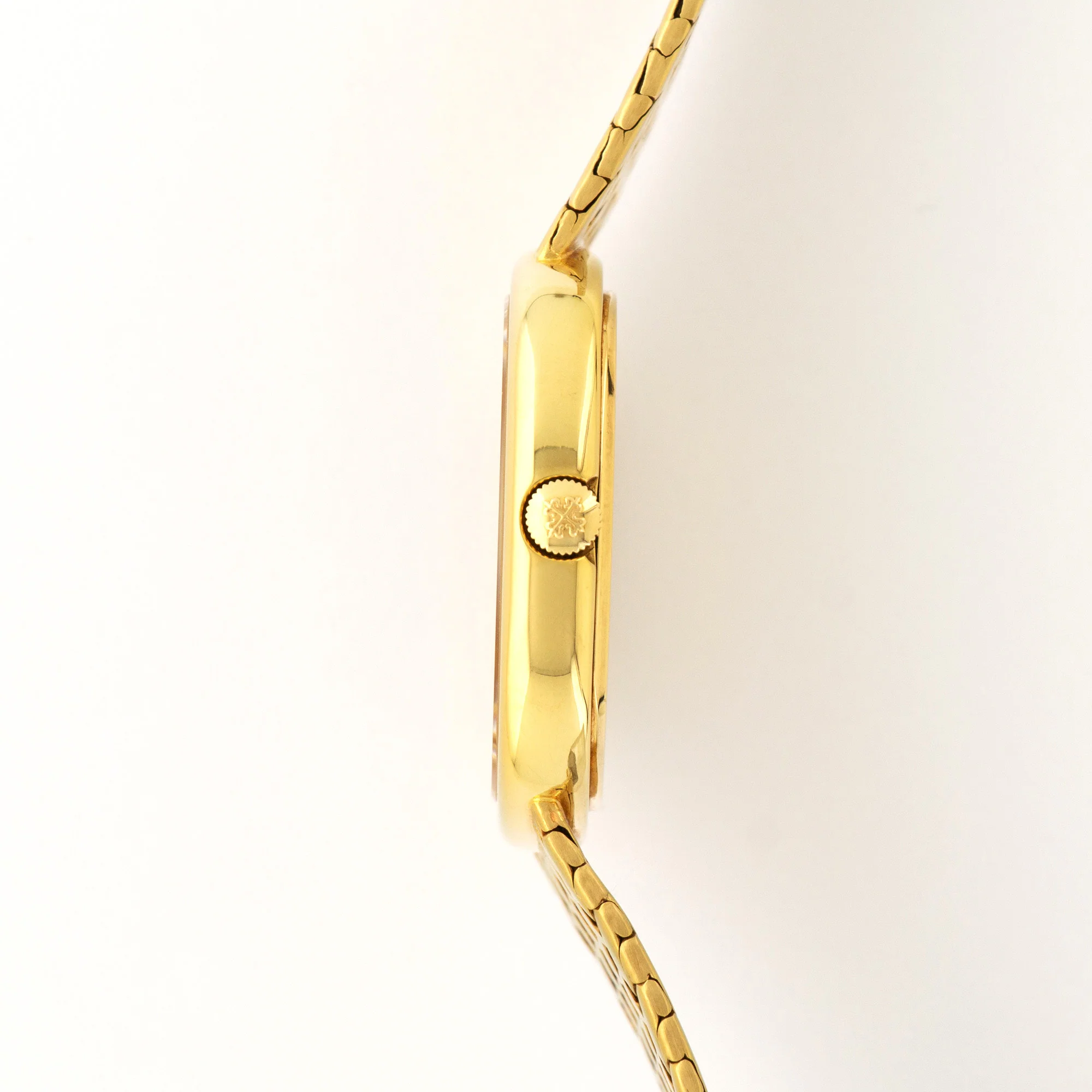 Patek Philippe Yellow Gold Automatic Bracelet Watch Ref. 3604 - Image 3