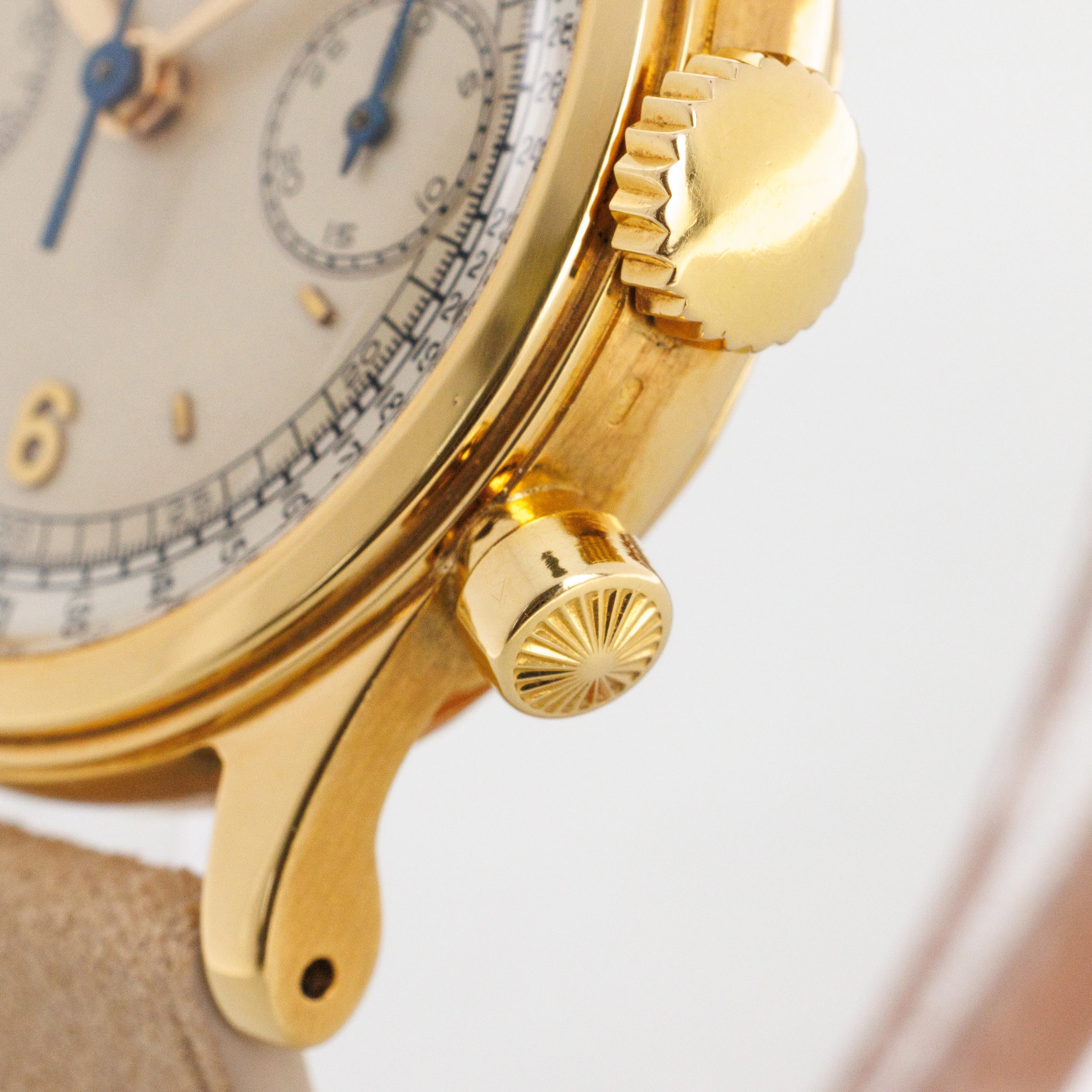 Patek Philippe Yellow Gold Chronograph Two-Tone Dial Watch Ref. 1463 - Image 6