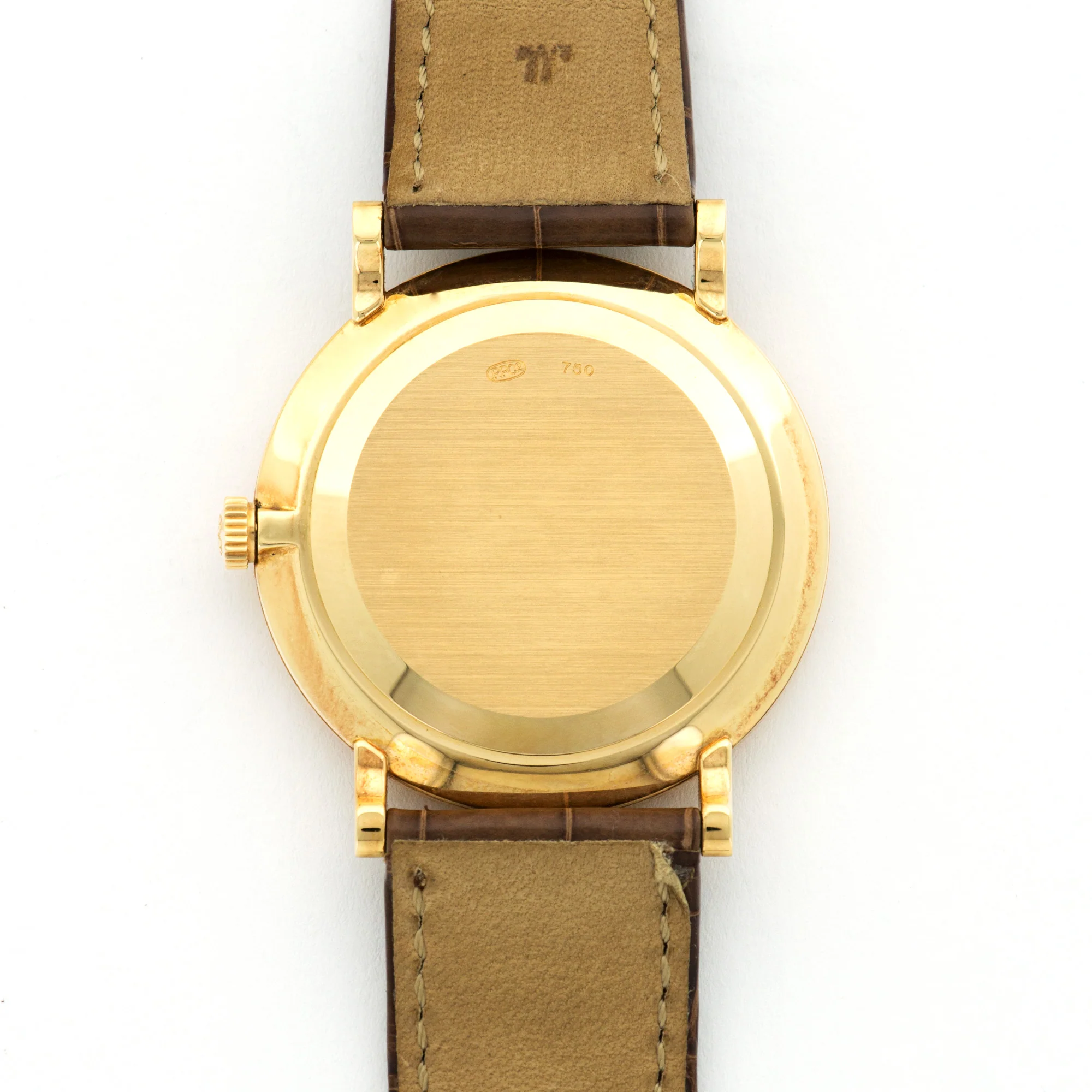 Patek Philippe Yellow Gold Officers Grey Roman Dial Ref. 5022 - Image 4