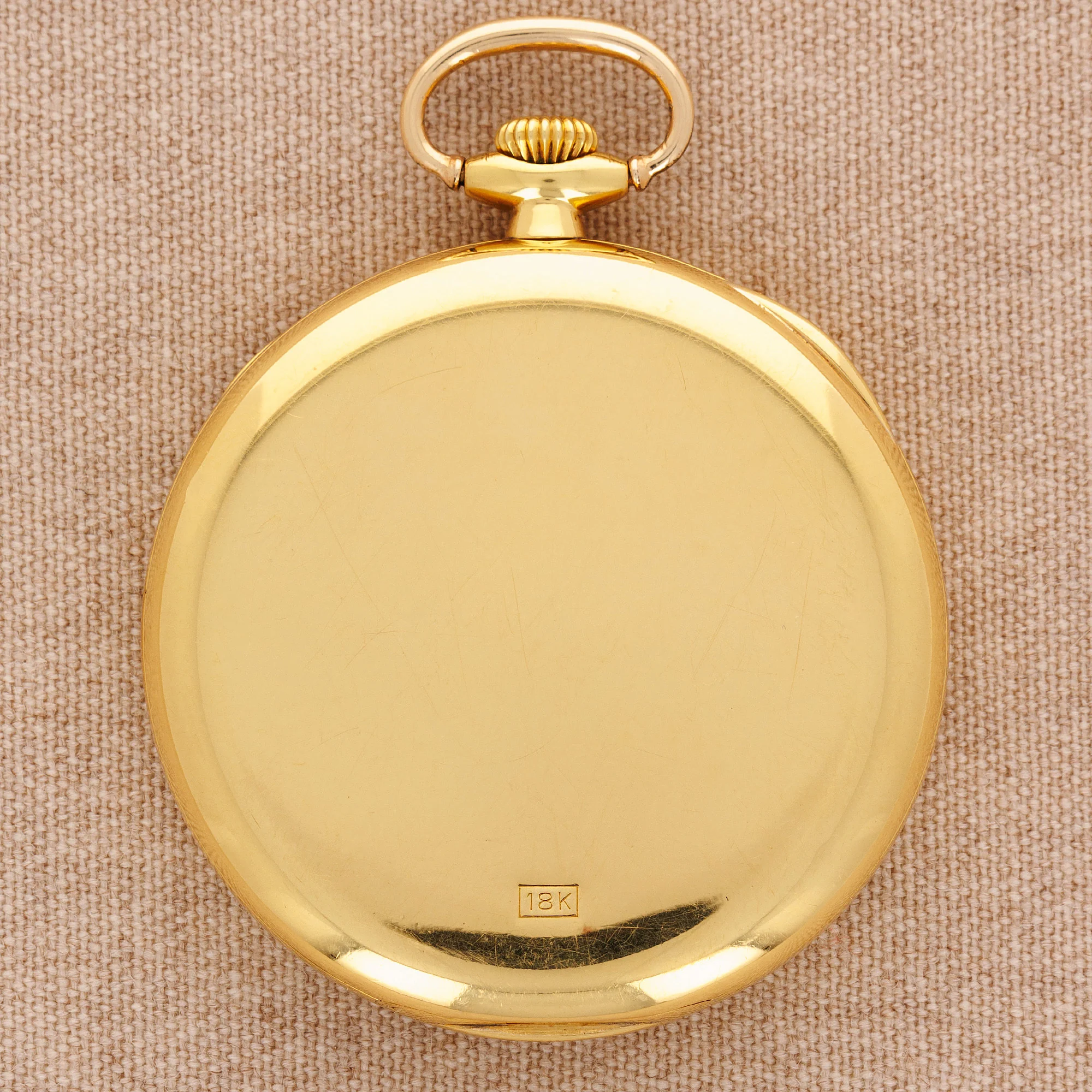 Patek Philippe Yellow Gold Pocket Watch Ref. 652 Retailed by Tiffany & Co. - Image 3