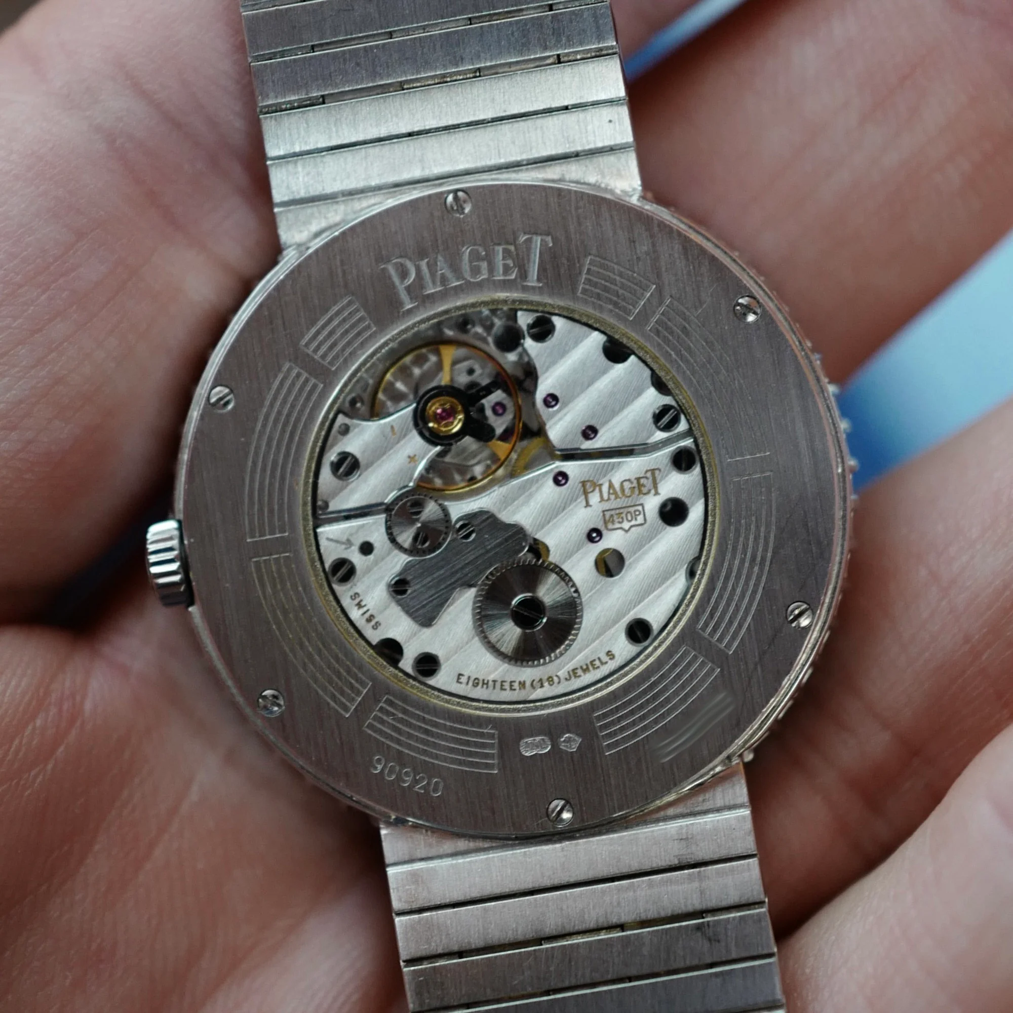 Piaget White Gold and Pave Diamond Altiplano Ref. 90920 - Image 4