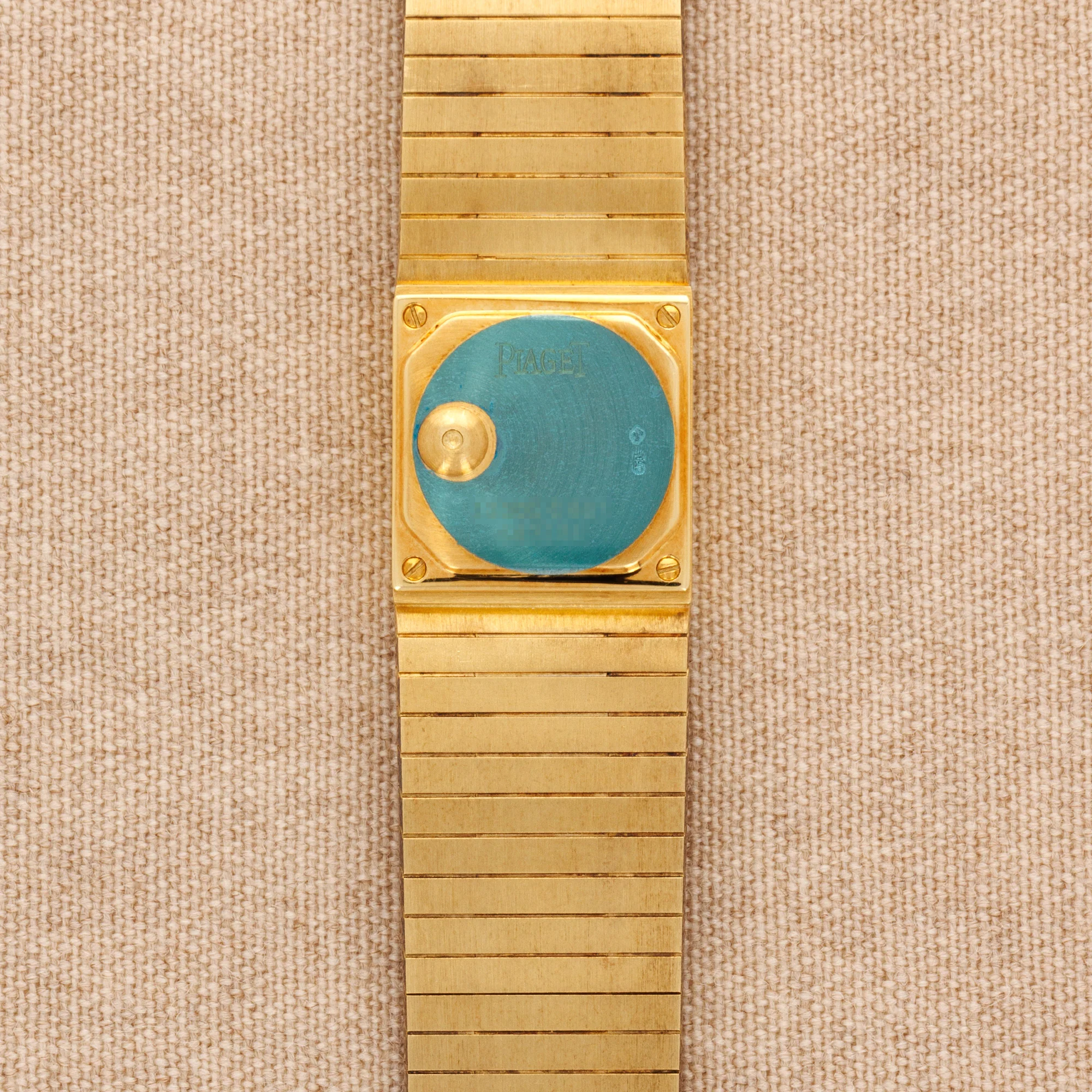 Piaget Yellow Gold, Diamond and Emerald Watch Ref. 15301 - Image 3