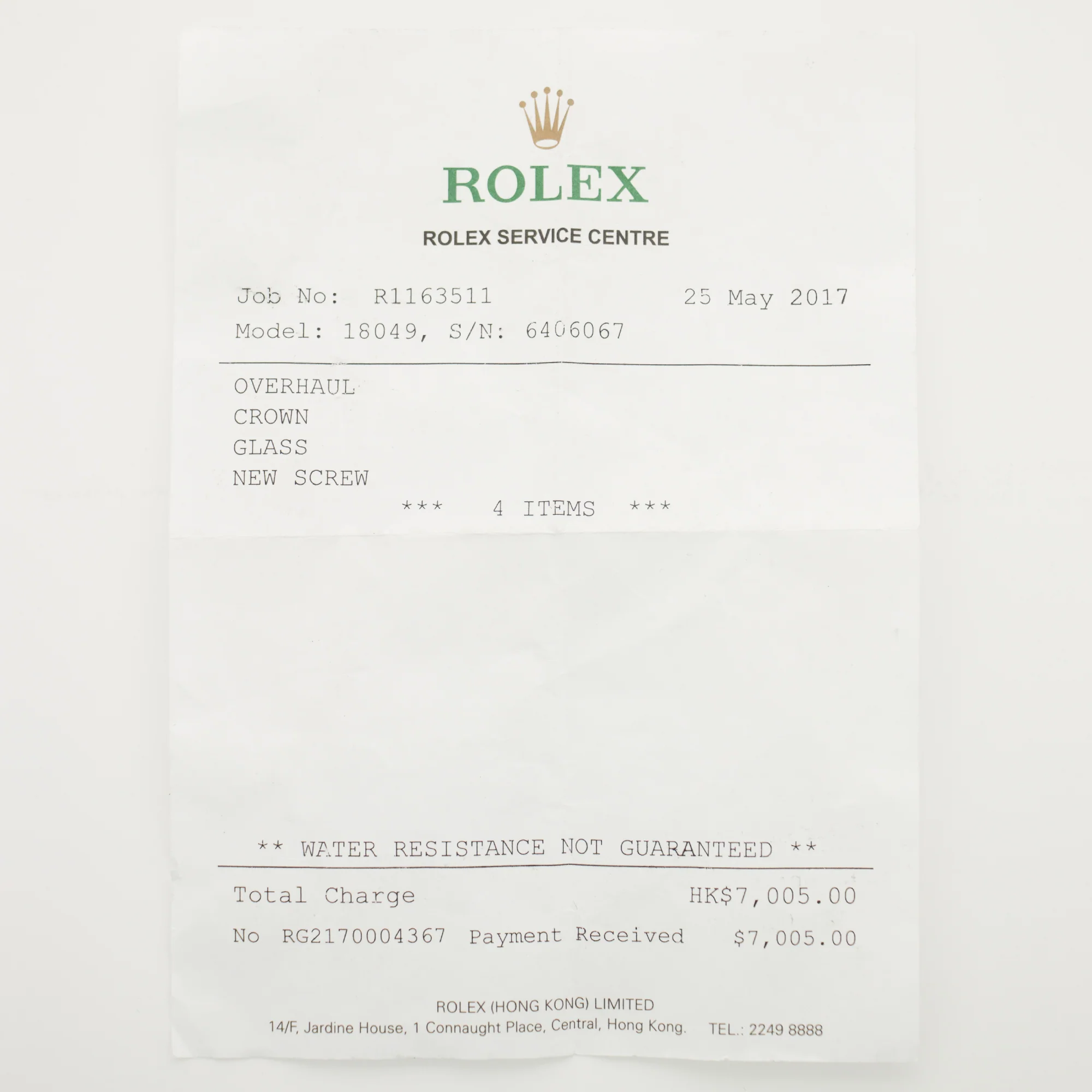 Rolex Day-Date White Gold Ref. 18049 - Image 6