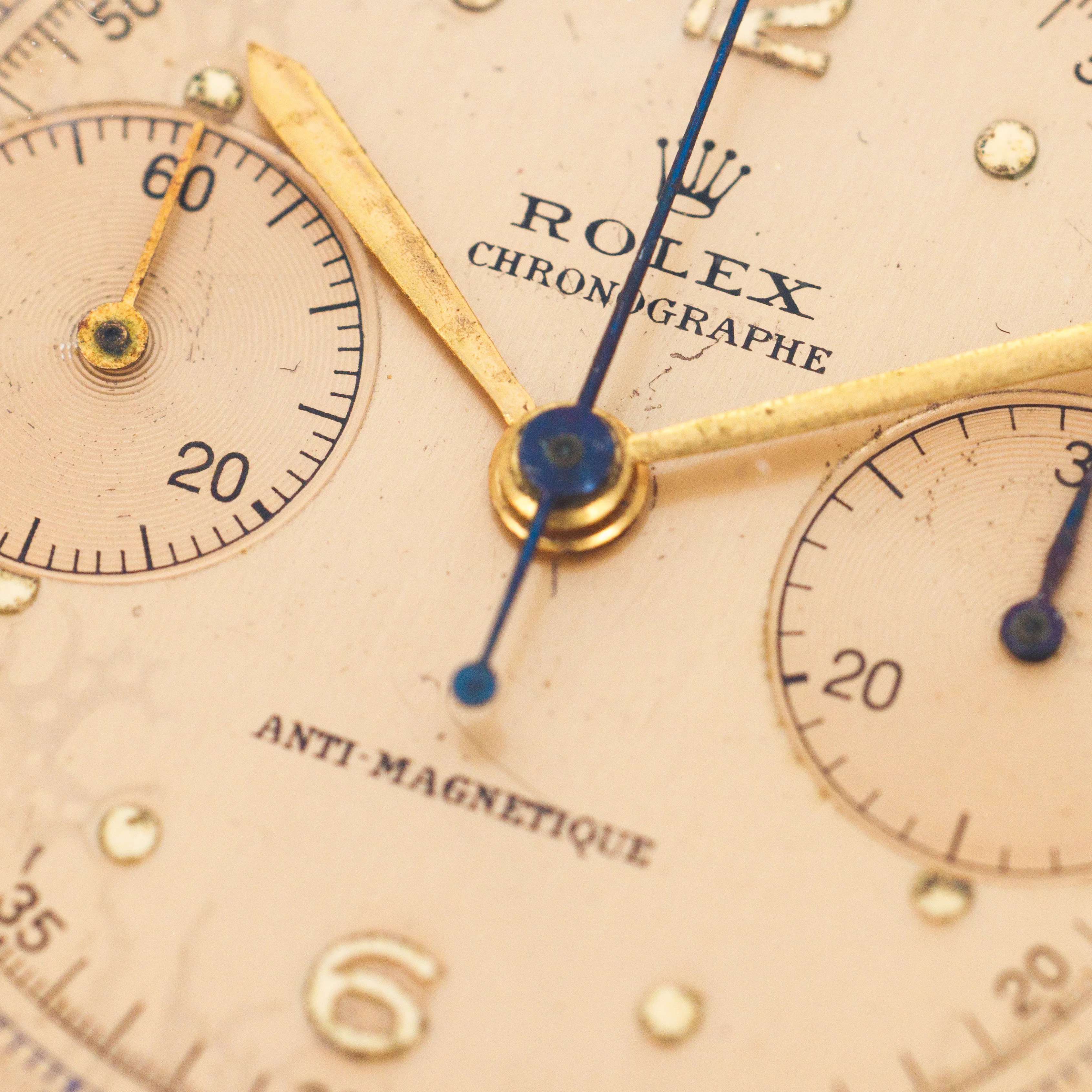Rolex Pink Gold Chronograph Watch Ref. 4062 - Image 4