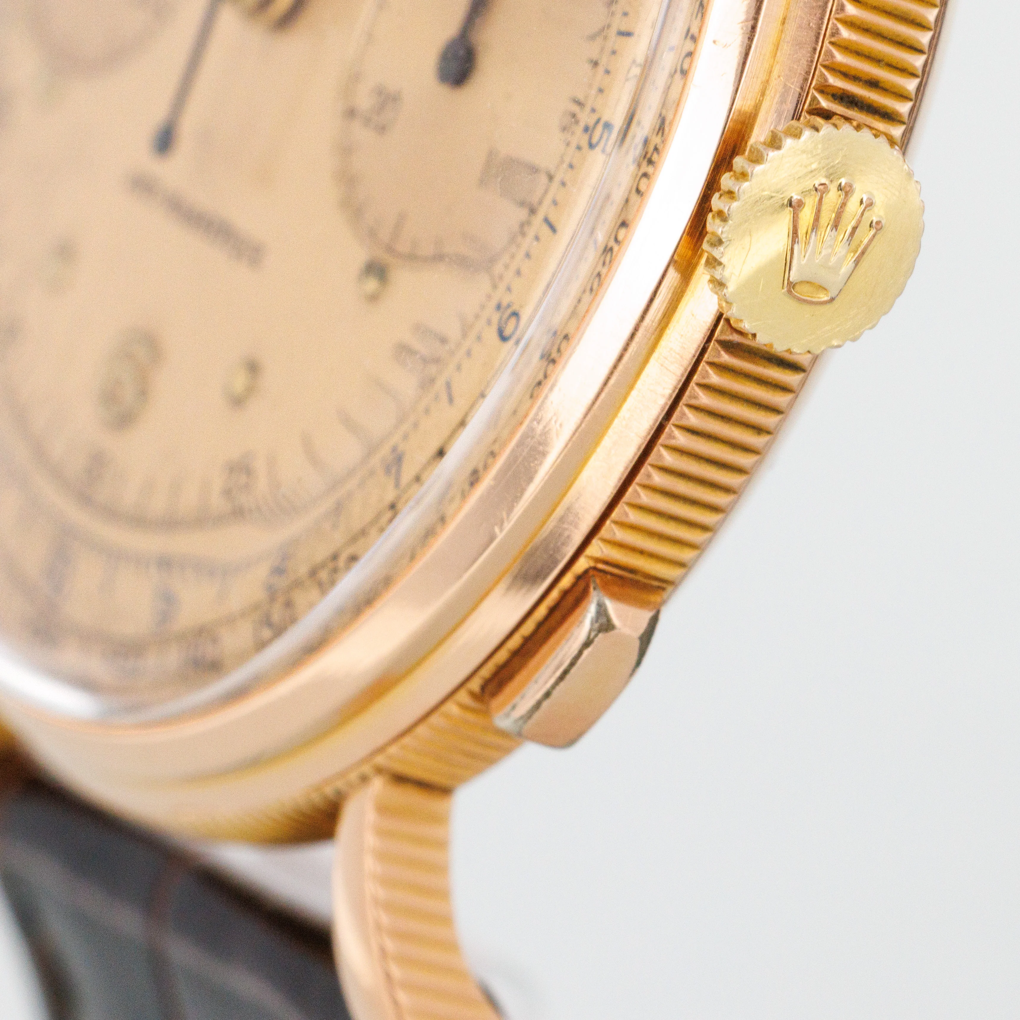 Rolex Pink Gold Chronograph Watch Ref. 4062 - Image 7