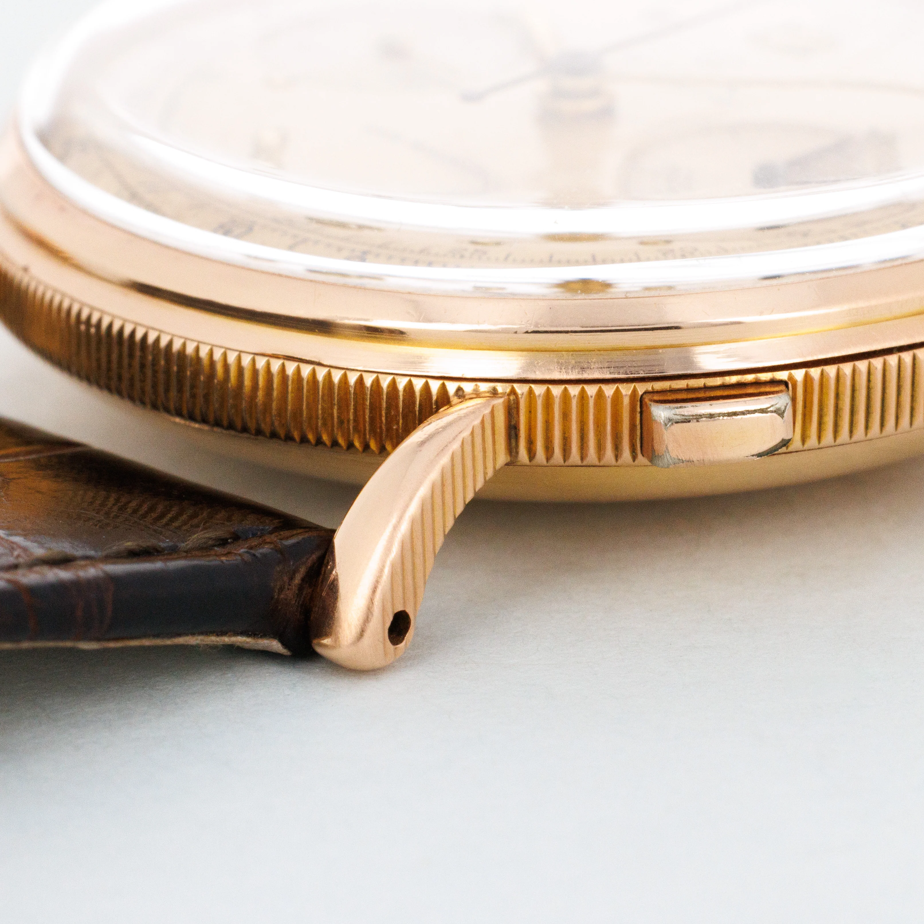 Rolex Pink Gold Chronograph Watch Ref. 4062 - Image 8