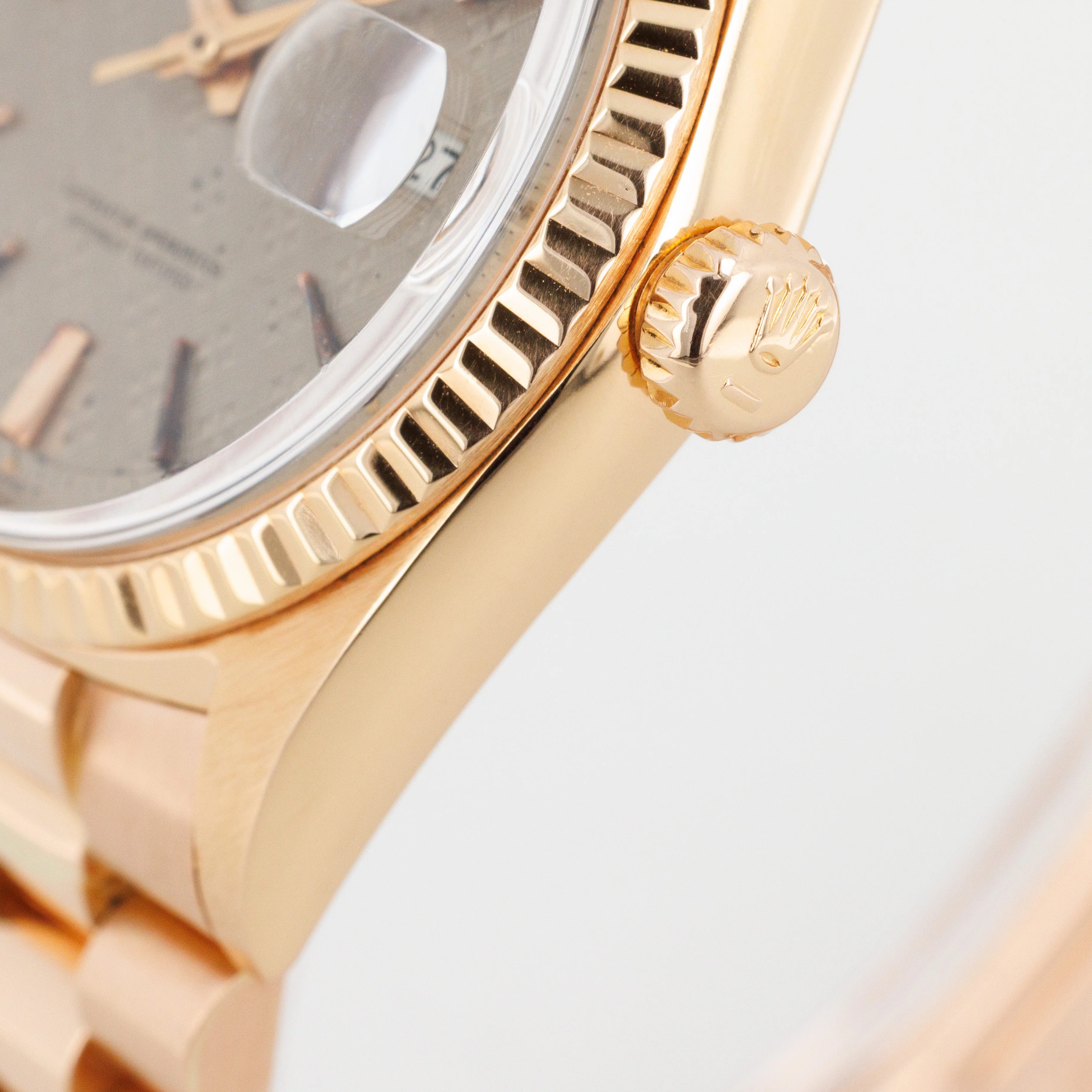 Rolex Rose Gold Day-Date Ref. 1803 with Rare Guilloche Dial - Image 5