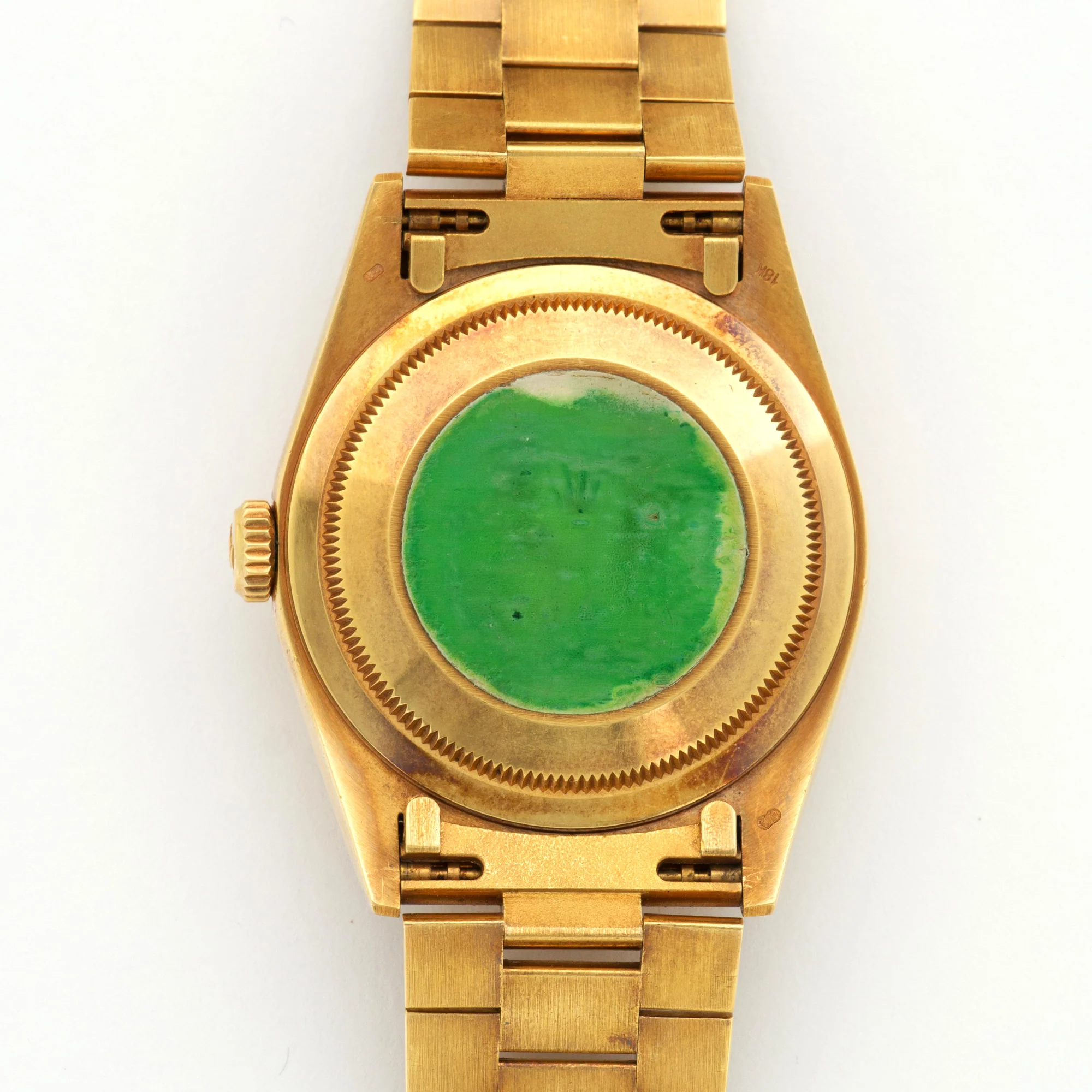 Rolex Yellow Gold Day-Date Baguette Diamond Watch - Image 5