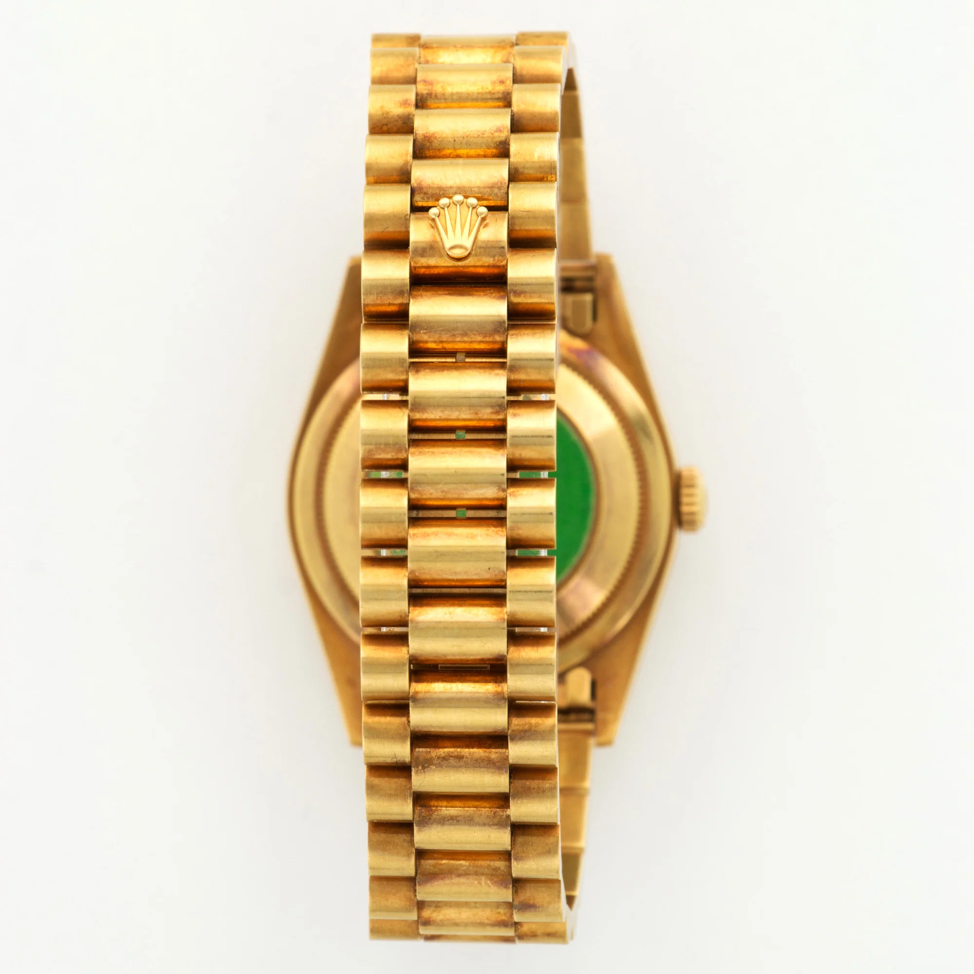 Rolex Yellow Gold Day-Date Baguette Diamond Watch - Image 8