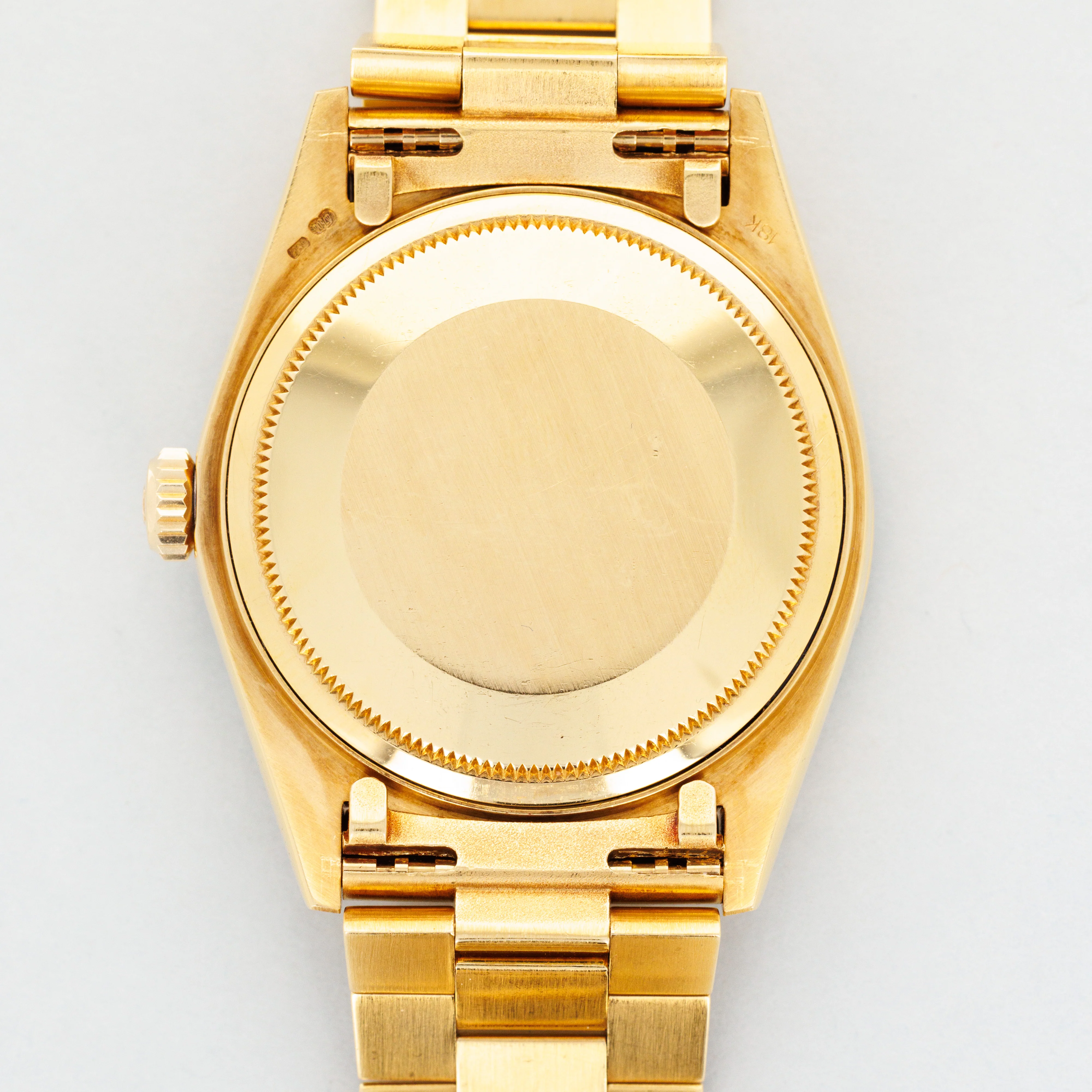 Rolex Yellow Gold Day-Date Sapphire Ruby Emerald Diamond Ref. 18188 - Image 6