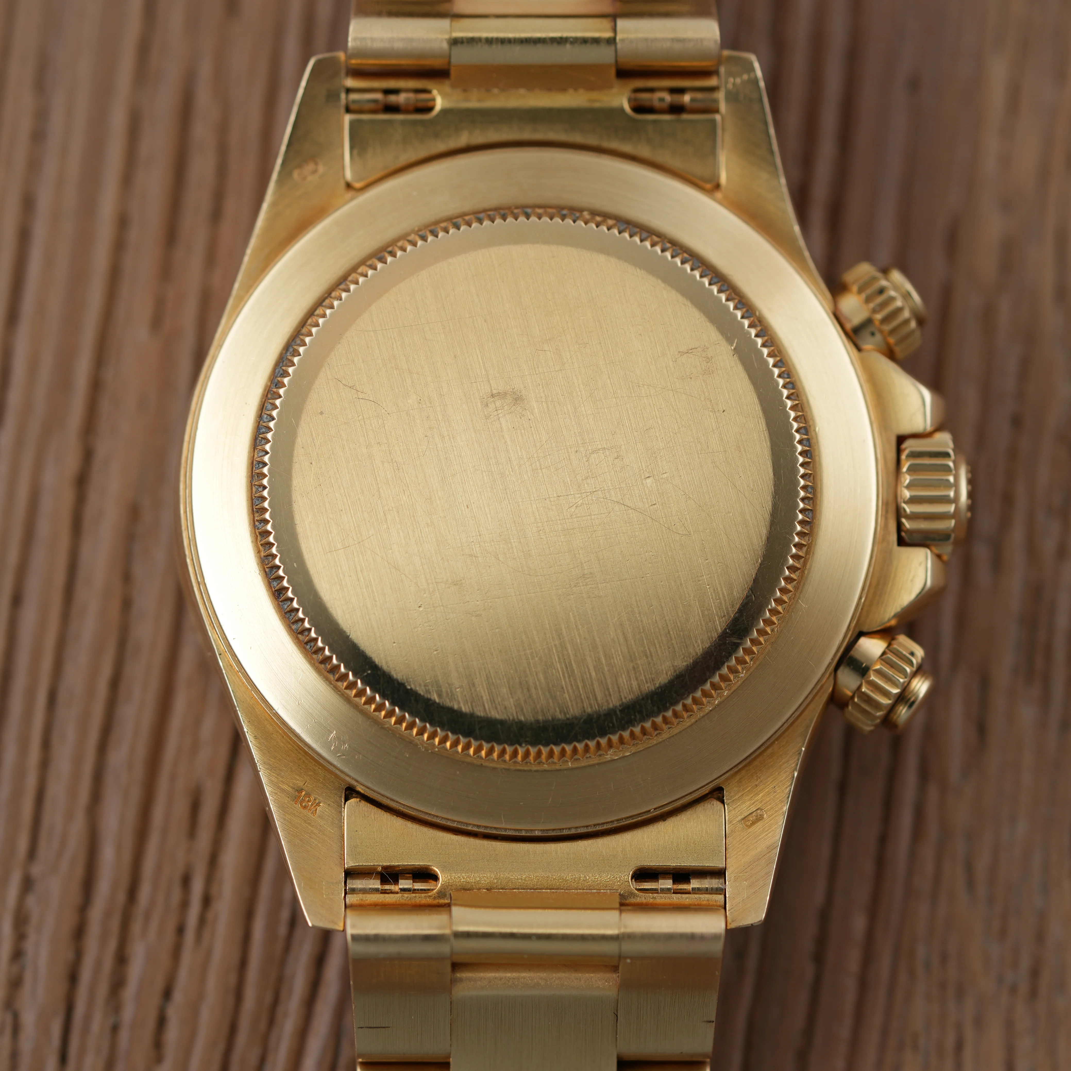 Rolex Yellow Gold Zenith Daytona Ref. 16528 Retailed by Tiffany & Co. (New Arrival) - Image 3