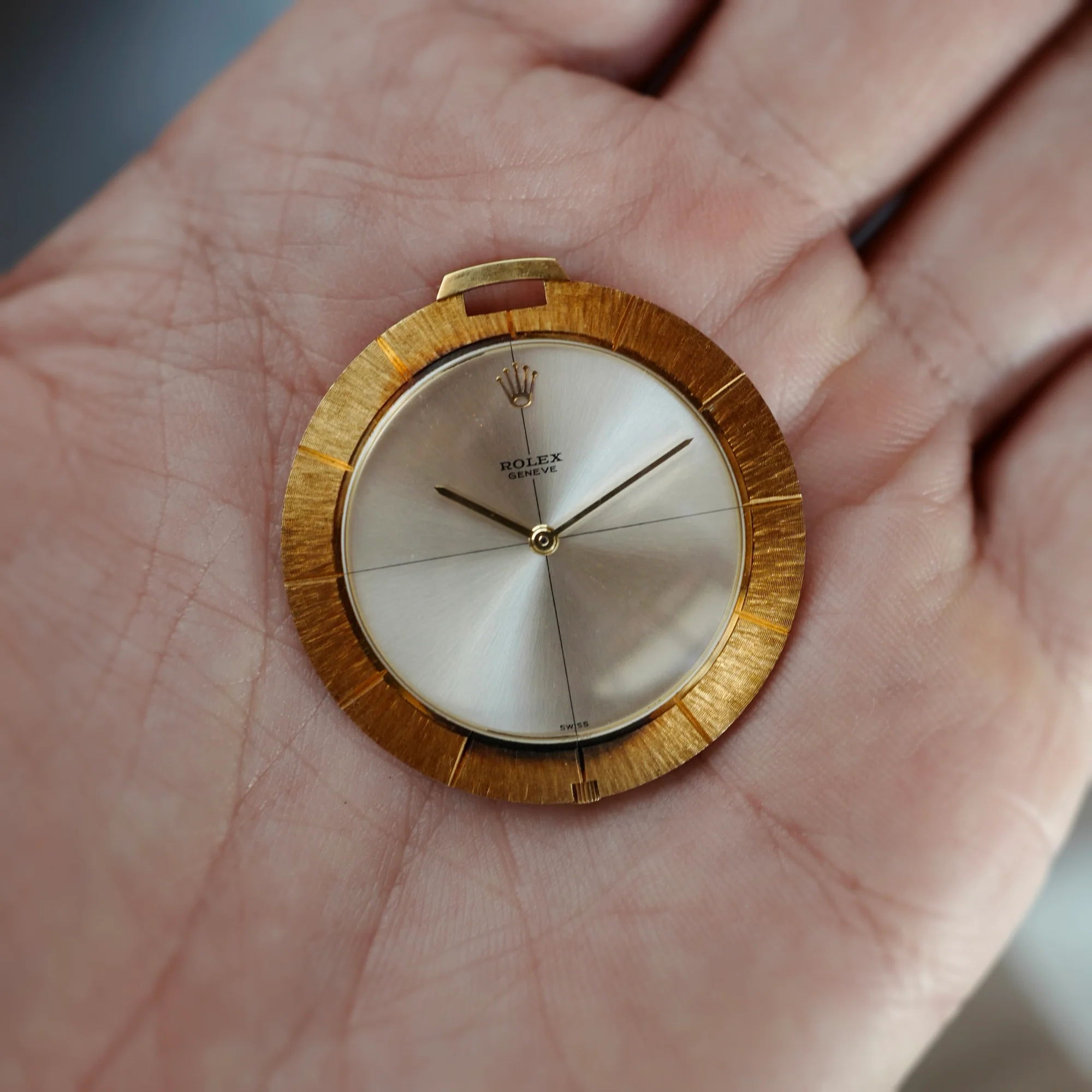 Rolex Yellow Gold Pocket Watch Ref. 3694 in Perfect Condition - Image 3